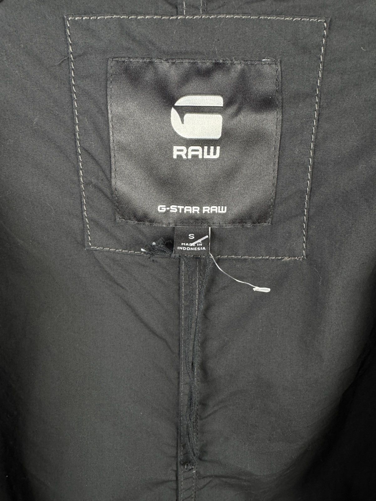 G-Star Men’s G-Star Utility Poplin Indoor Jacket Black Size Small Size US S / EU 44-46 / 1 - 12 Thumbnail