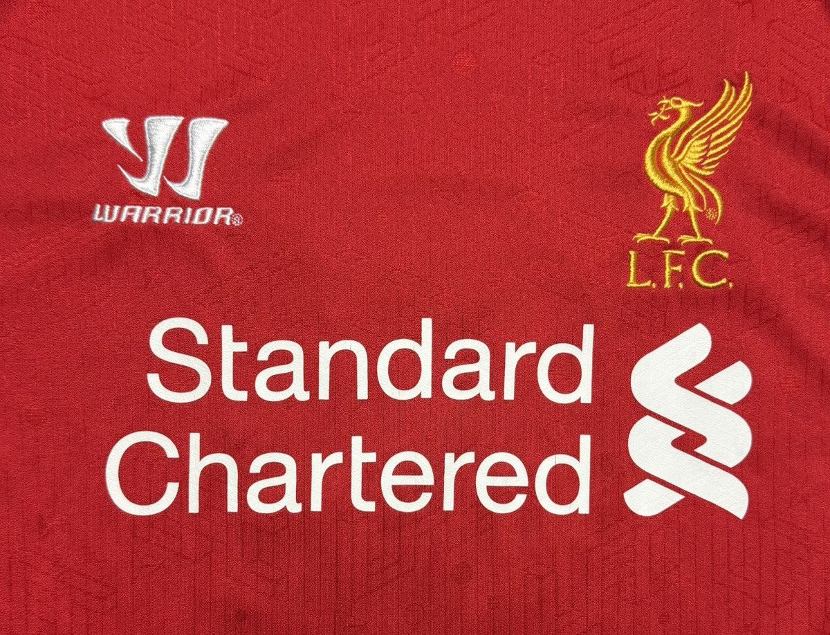 Warrior Liverpool 2014 2015 Home Shirt Jersey Warrior #8 Gerrard Size US L / EU 52-54 / 3 - 5 Thumbnail