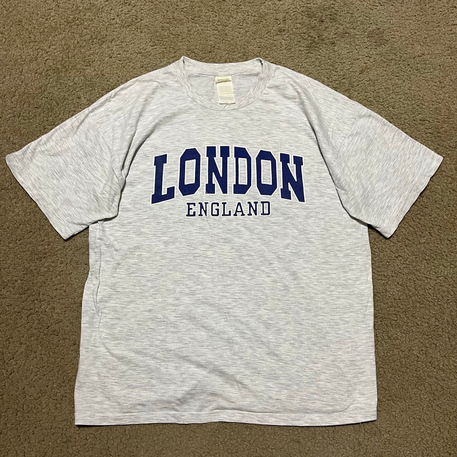 Other Vintage London England Tourist Tee Gray 90s Screen Stars XL Size US L / EU 52-54 / 3 - 1 Thumbnail
