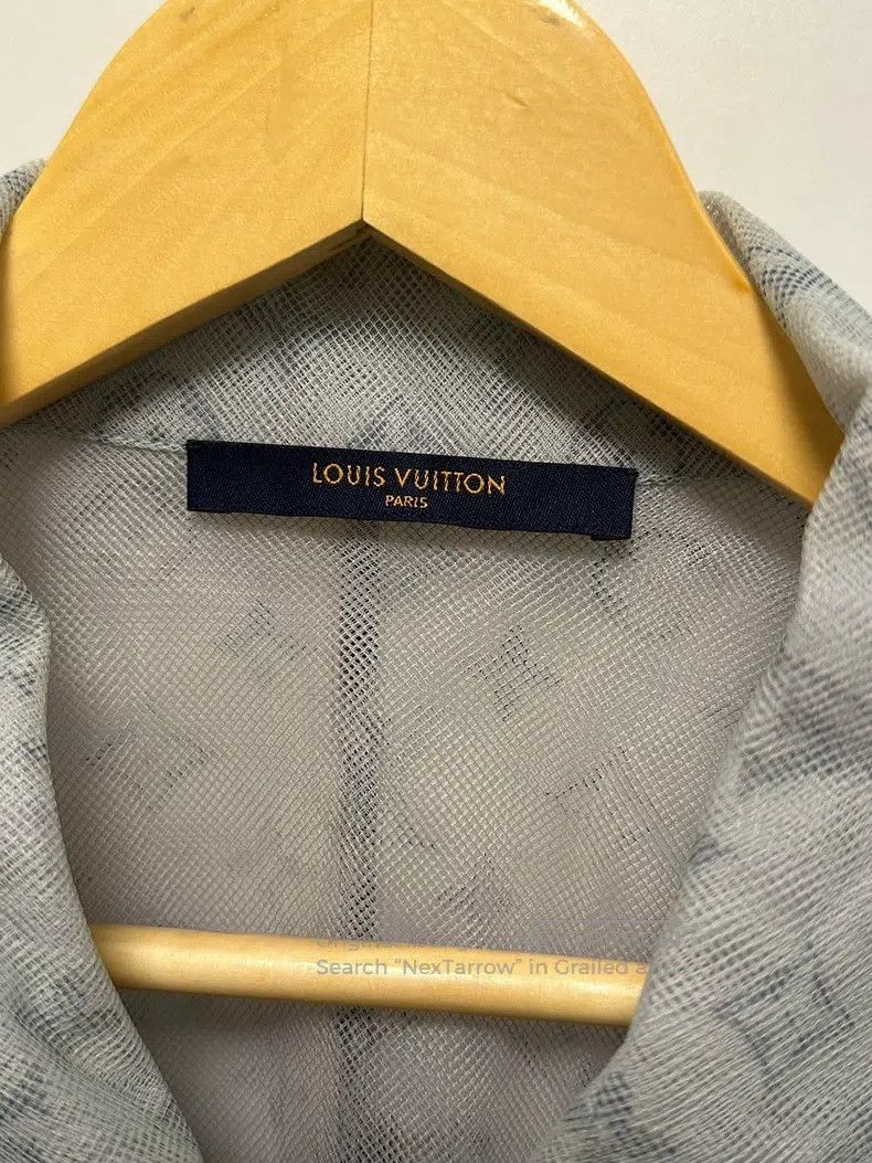Louis Vuitton Louis Vuitton size 60 SS20 silk full print denim jacket Size US XXL / EU 58 / 5 - 3 Thumbnail