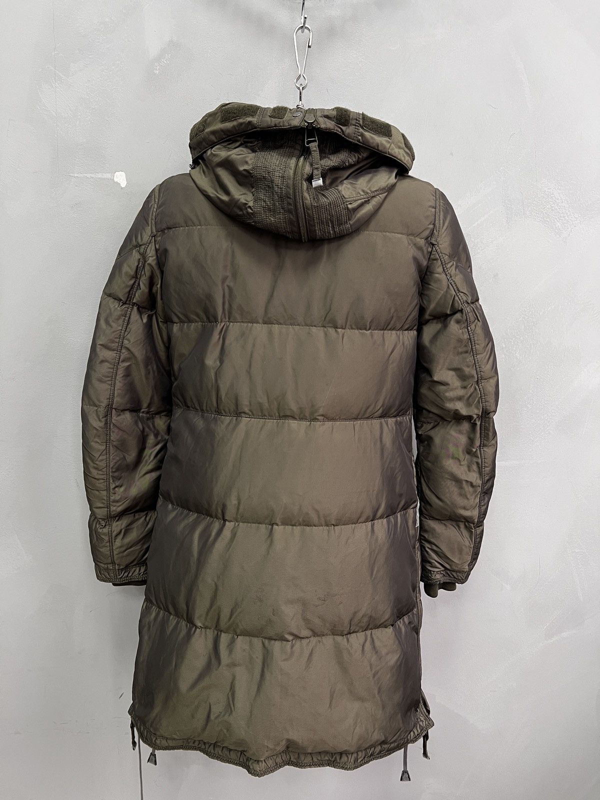 Parajumpers Puffer Long Jacket Green Down Jacket
