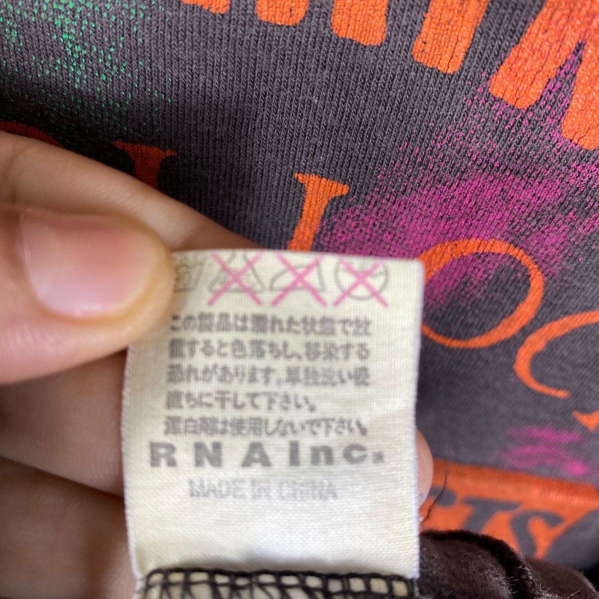 Japanese Brand RNA PRODUCTS Generation F*ck You Graphic Tee