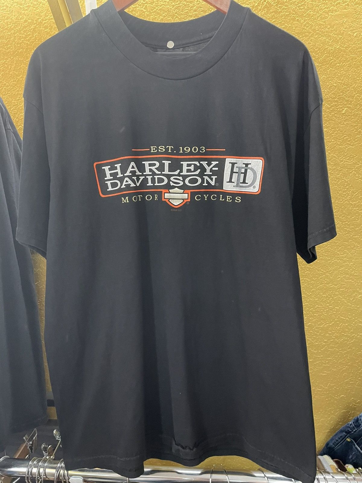 Harley Davidson × Vintage Vintage Thorps Harley Davidson Shirt Bakersfield California Size US L / EU 52-54 / 3 - 2 Thumbnail