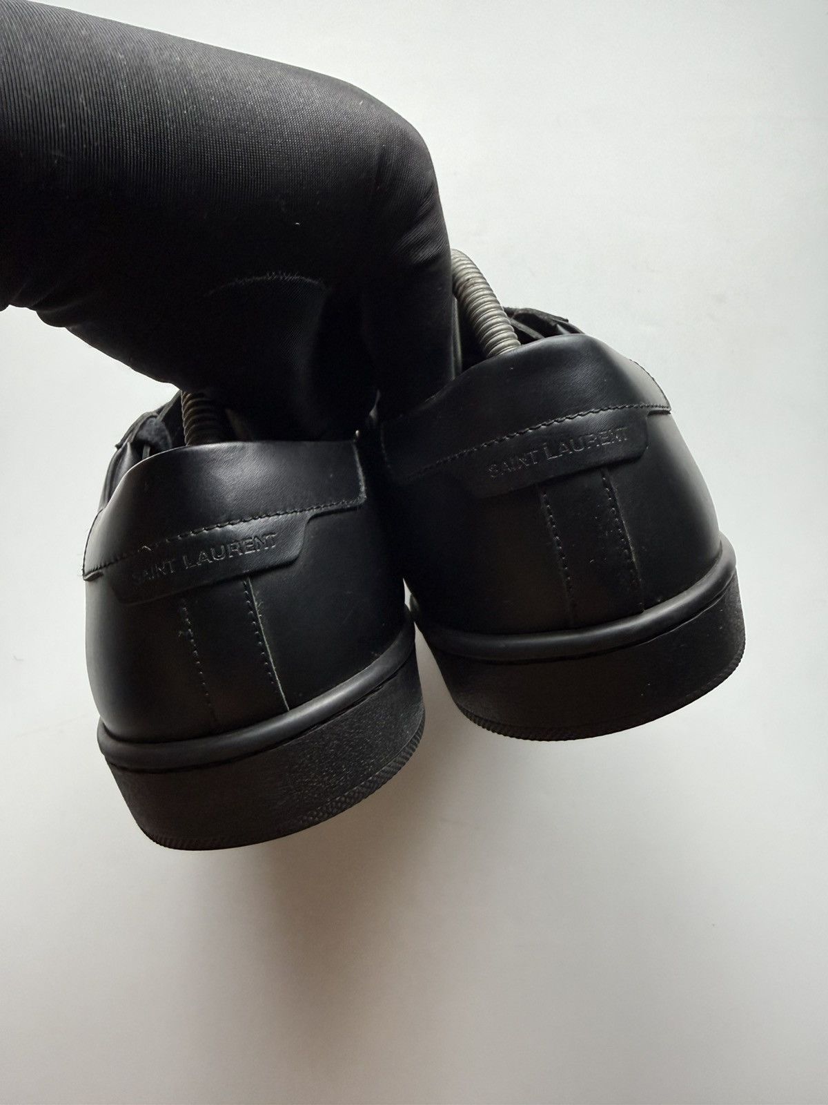Saint Laurent Paris Saint Laurent Paris SL01 Triple Black Sneakers Size US 10 / EU 43 - 5 Thumbnail