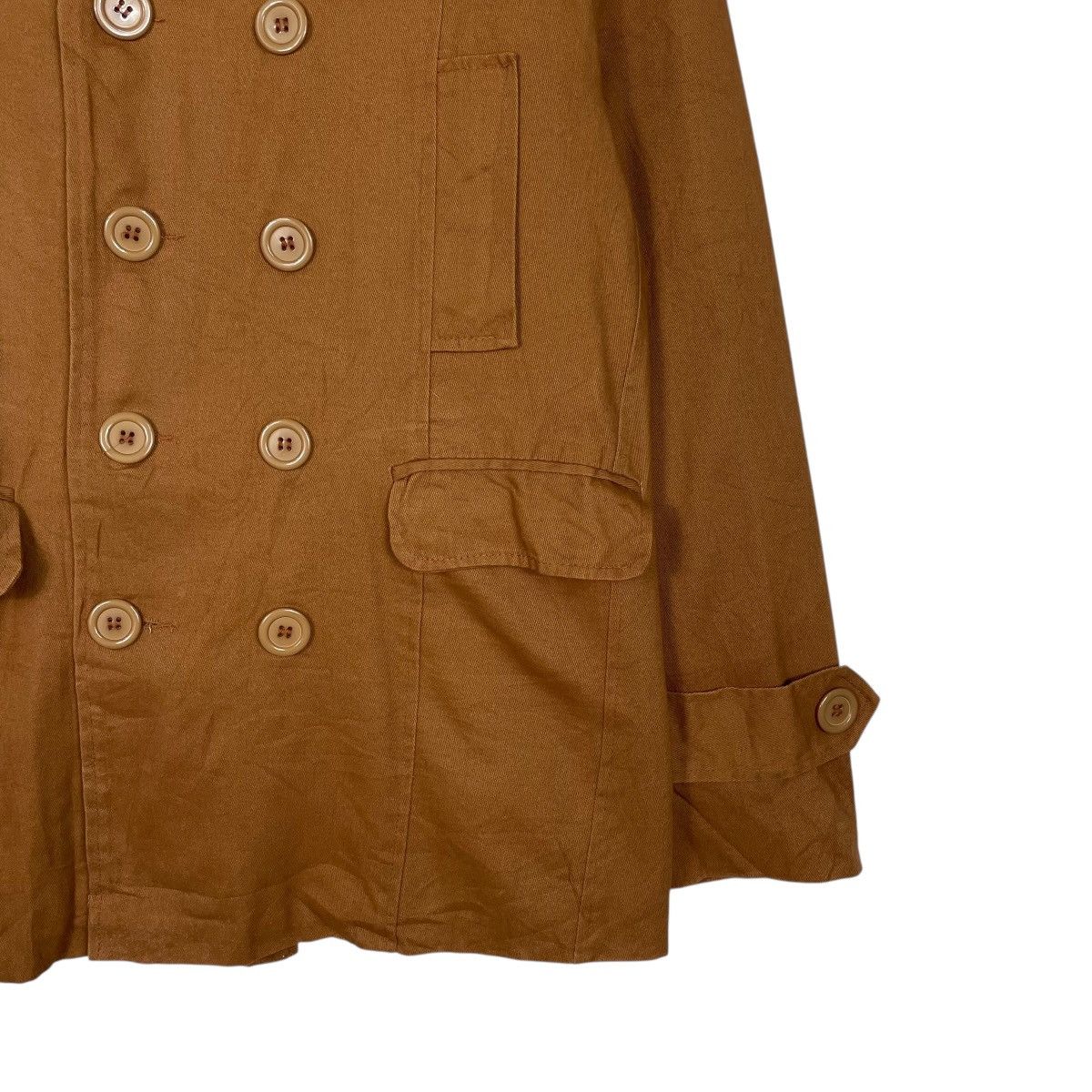 Japanese Brand Japanese Brand VSKA Hooded Double Breasted Jacket Size US M / EU 48-50 / 2 - 4 Thumbnail