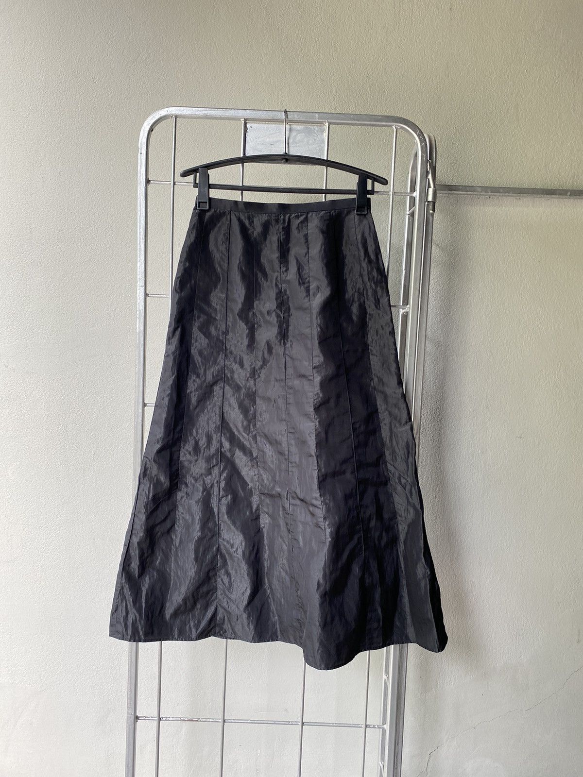 Hiroko Koshino Homme Hiroko Koshino black skirt Size 32" / US 10 / IT 46 - 1 Thumbnail