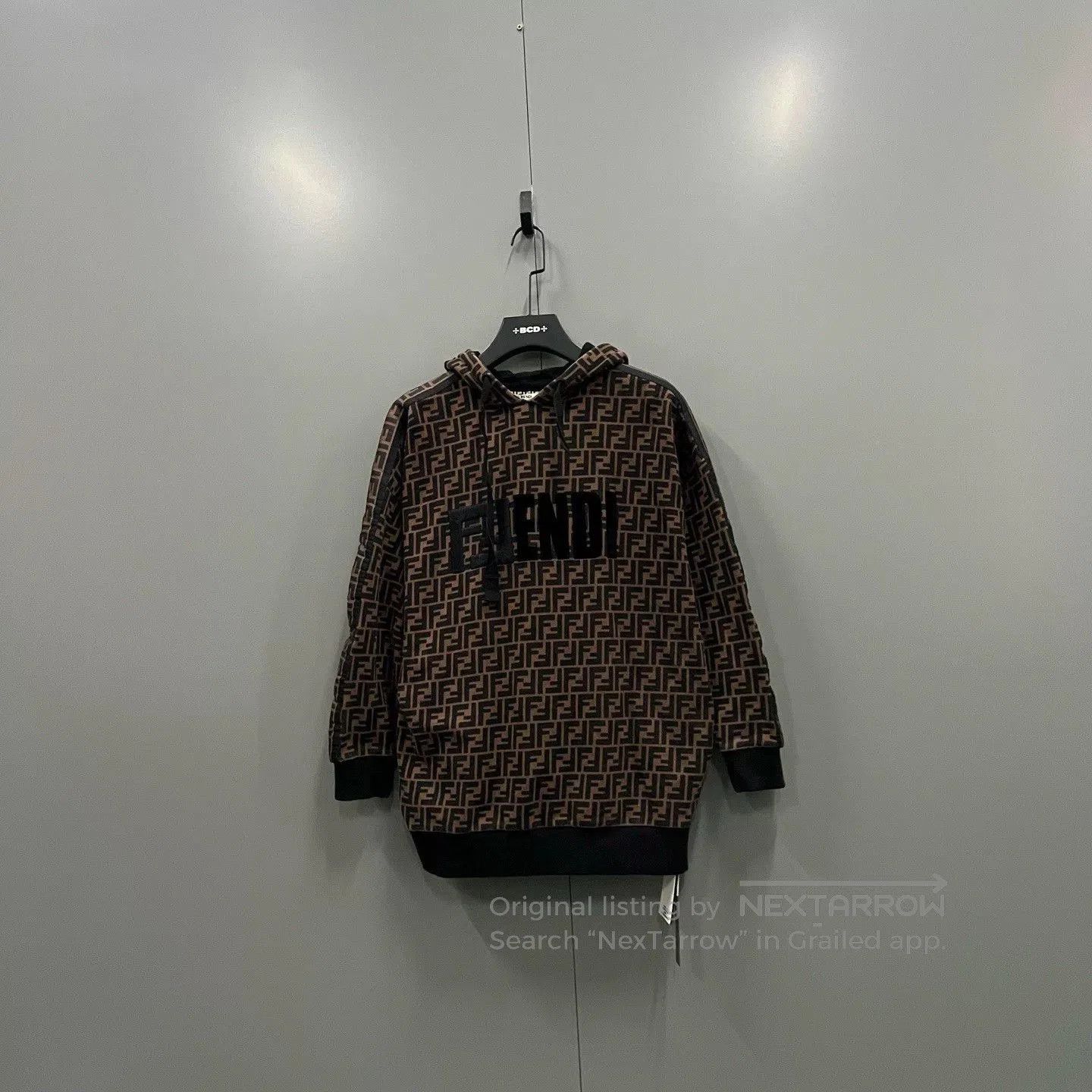 Fendi fendi logo print hoodie in size S. Size US S / EU 44-46 / 1 - 1 Thumbnail