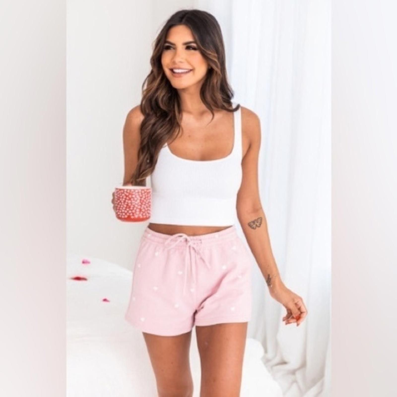 Designer Pink Lounge Shorts NWT​​​​​​ Size ONE SIZE - 1 Thumbnail