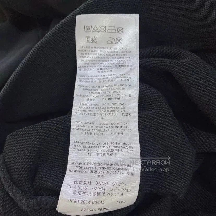 Alexander McQueen Alexander McQueen Black Crewneck Sweatshirt XS. Size US XS / EU 42 / 0 - 7 Thumbnail