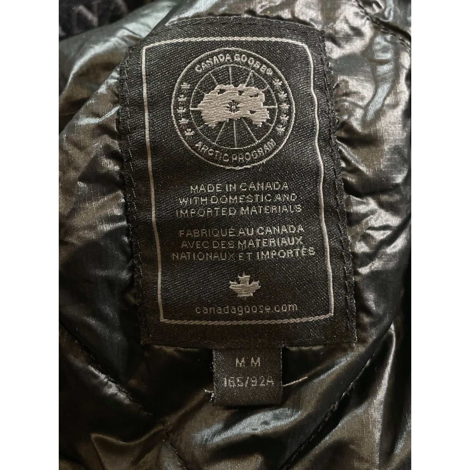 Canada Goose Canada Goose Mono Thin Black Puffer Jacket Size US S / EU 44-46 / 1 - 11 Thumbnail