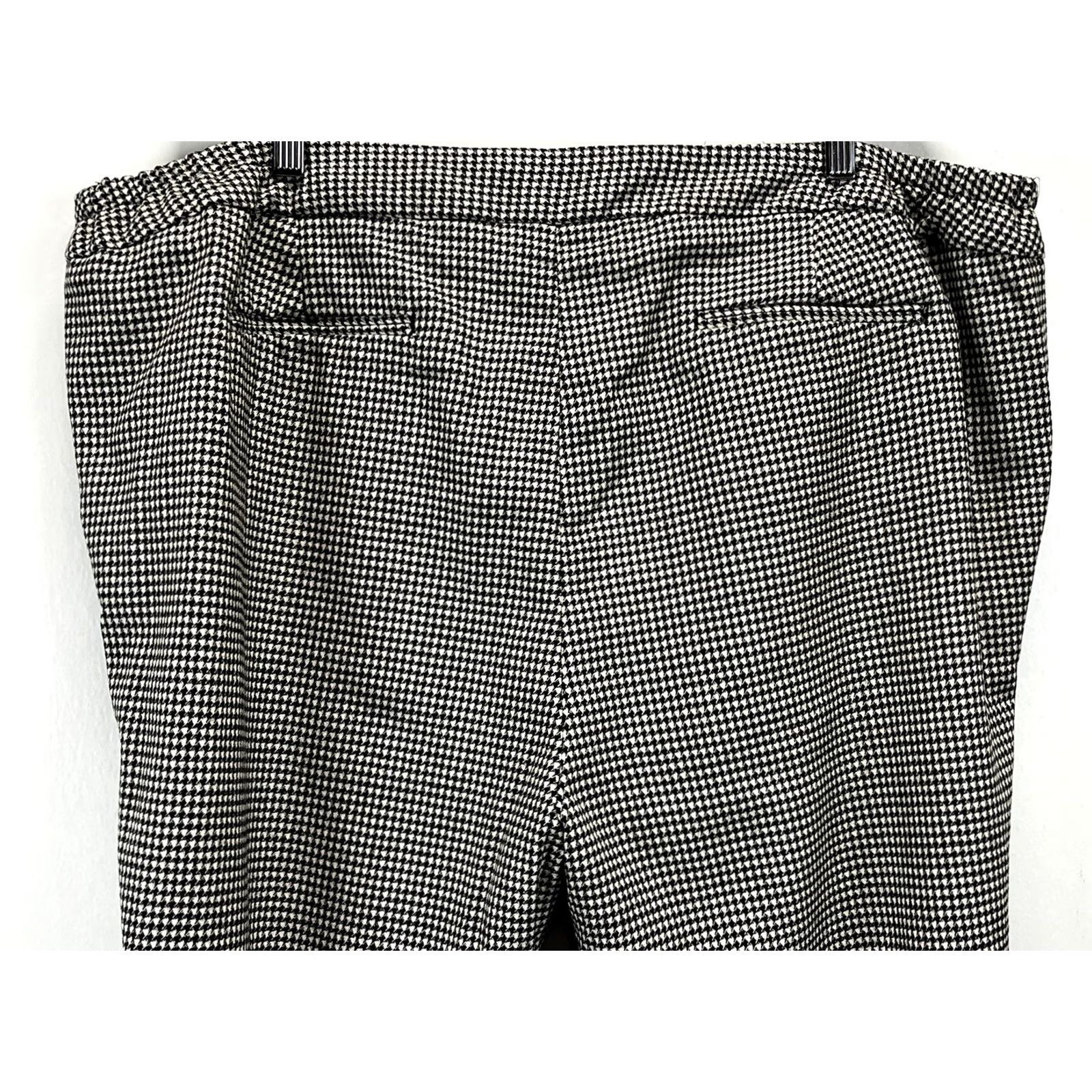 Talbots Talbots Wool Hampshire Mini Houndstooth Pants 24W Plus Womens Dress Pants Houndstooth Multicolor City Preppy Old Money Academia Size 42" / US 20 - 4 Thumbnail