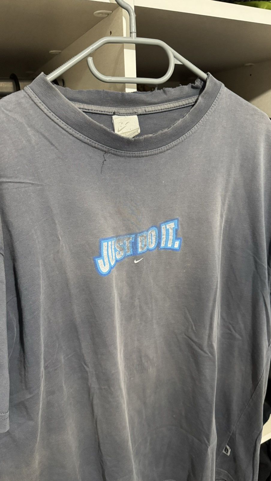 Nike × Vintage Vintage Faded Tee Nike Size US XL / EU 56 / 4 - 2 Thumbnail