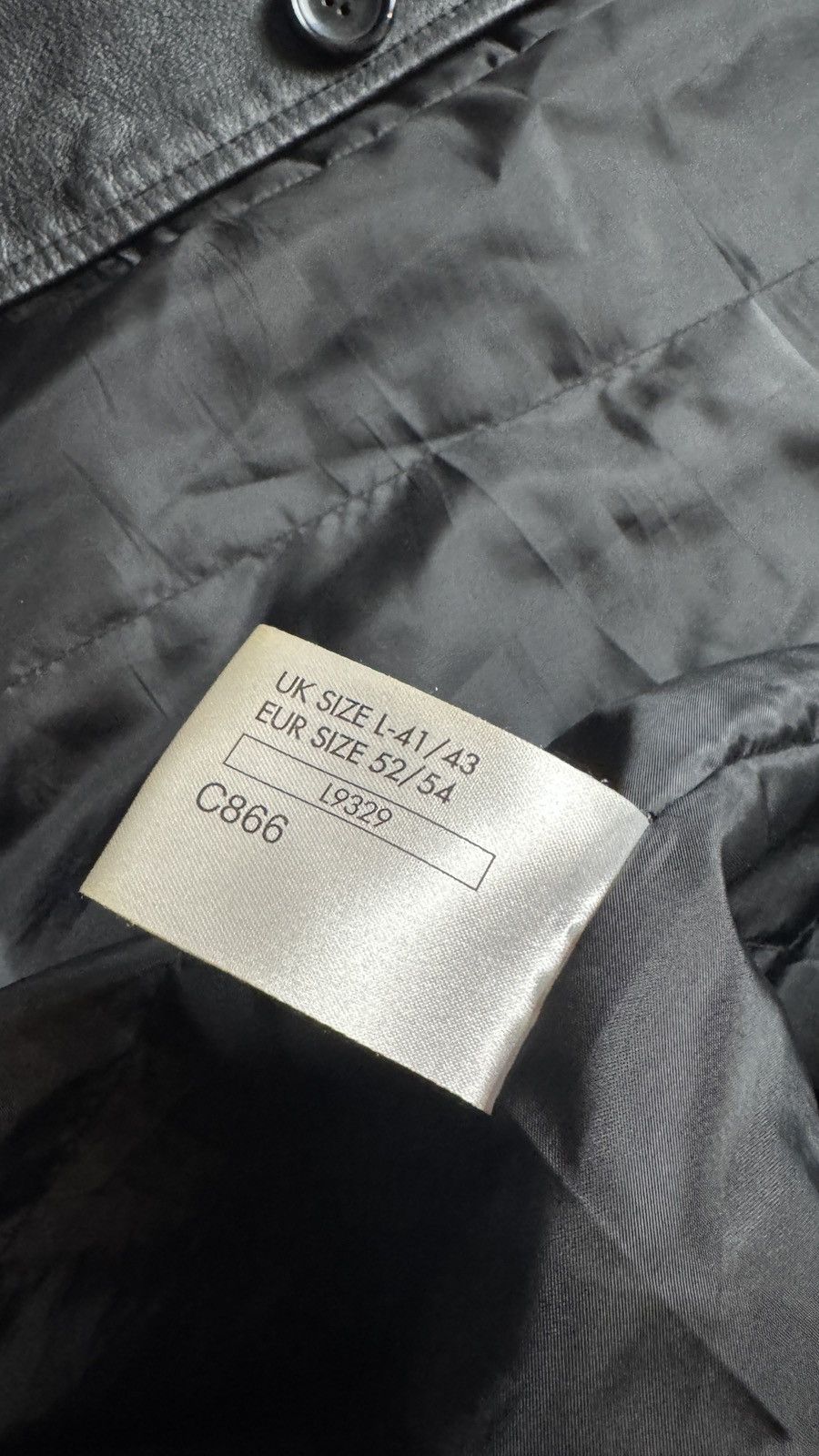 Genuine Leather Y2K Leather Long Coat Leather Jacket helmut lang ysl gucci Size US M / EU 48-50 / 2 - 6 Thumbnail