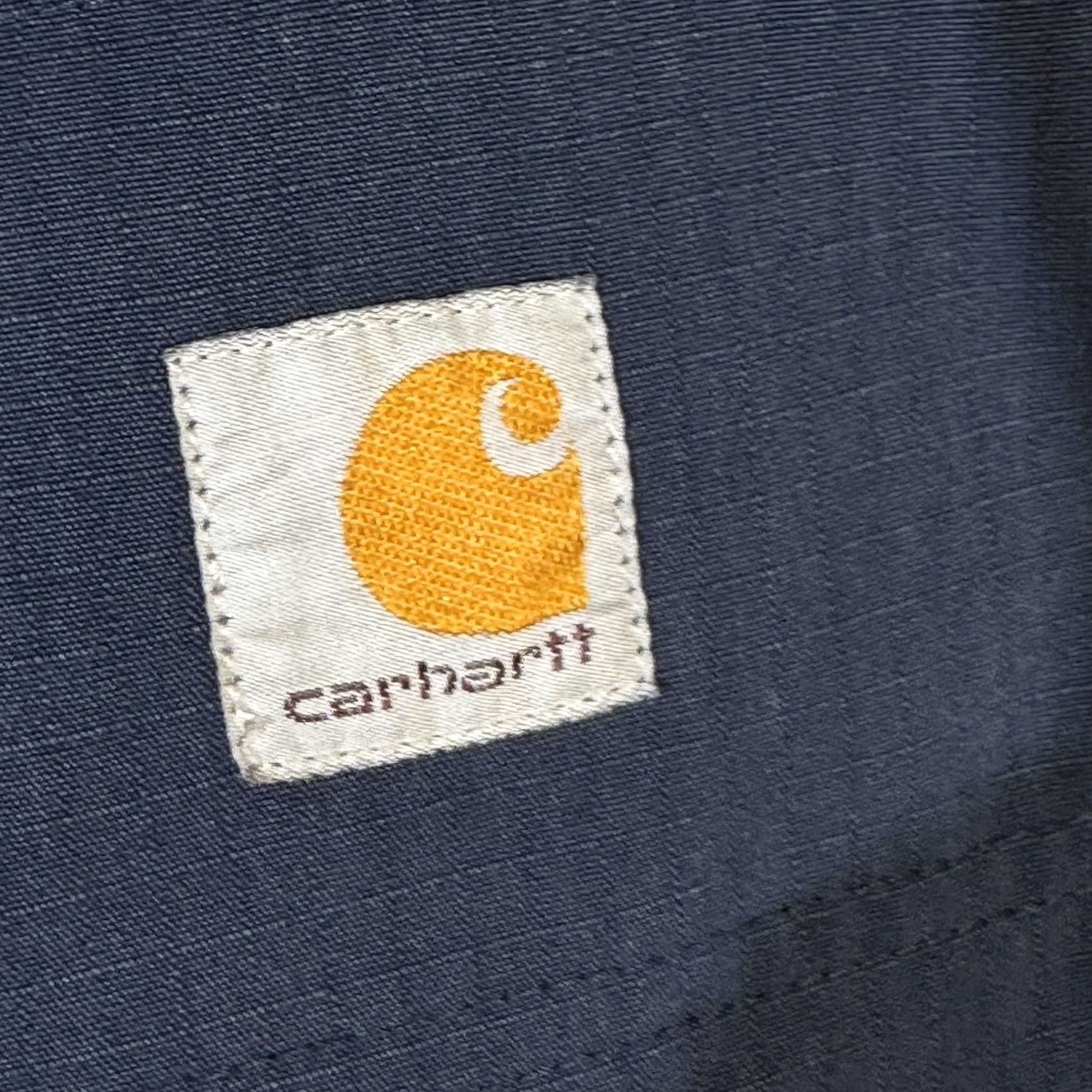 Carhartt Carhartt Pants Mens 34x29 Navy Ripstop Workwear Utility Cargo Pockets Zipper Size US 34 / EU 50 - 6 Thumbnail