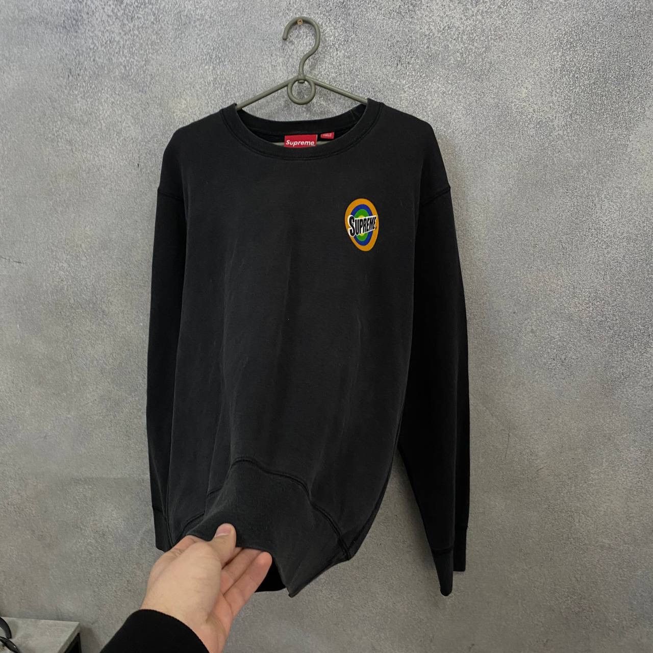 Supreme Supreme Men’s Sweatshirt Crew Neck Big Logo Size M Size US M / EU 48-50 / 2 - 8 Thumbnail