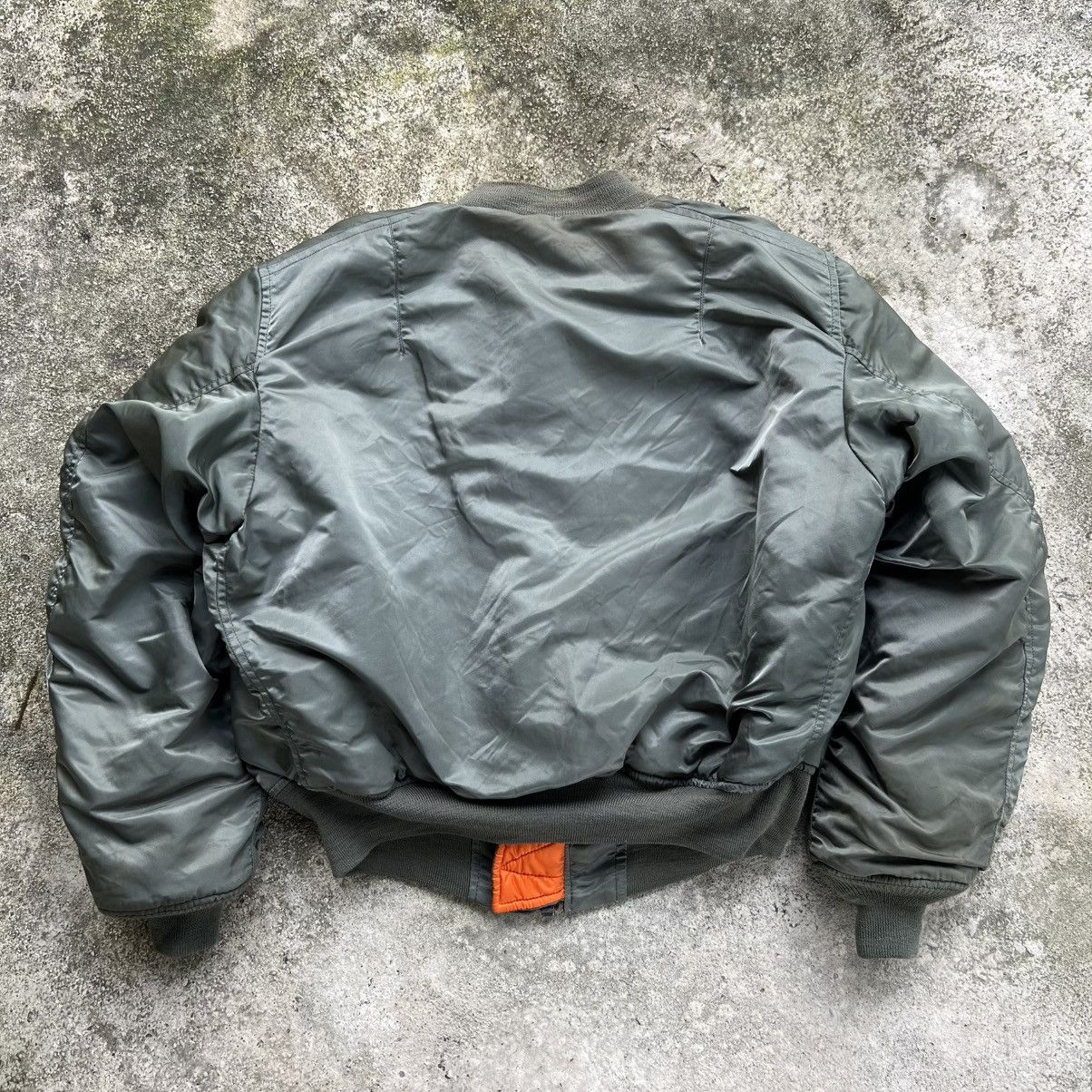 Alpha Industries × Vintage “VINTAGE” INTERMEDIATE MA-1 ALPHA INDUSTRIES BOMBER JACKET Size US L / EU 52-54 / 3 - 8 Thumbnail