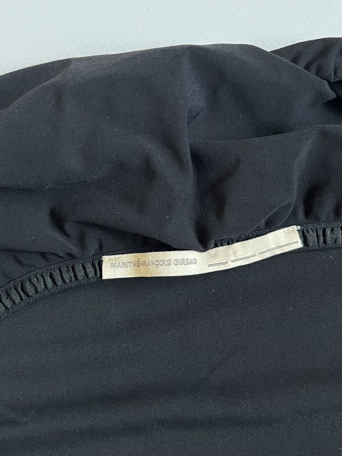 Marithe + Francois Girbaud Marithe Francois Girbaud MFG Women Black Polyamide Blouse Size M / US 6-8 / IT 42-44 - 3 Thumbnail