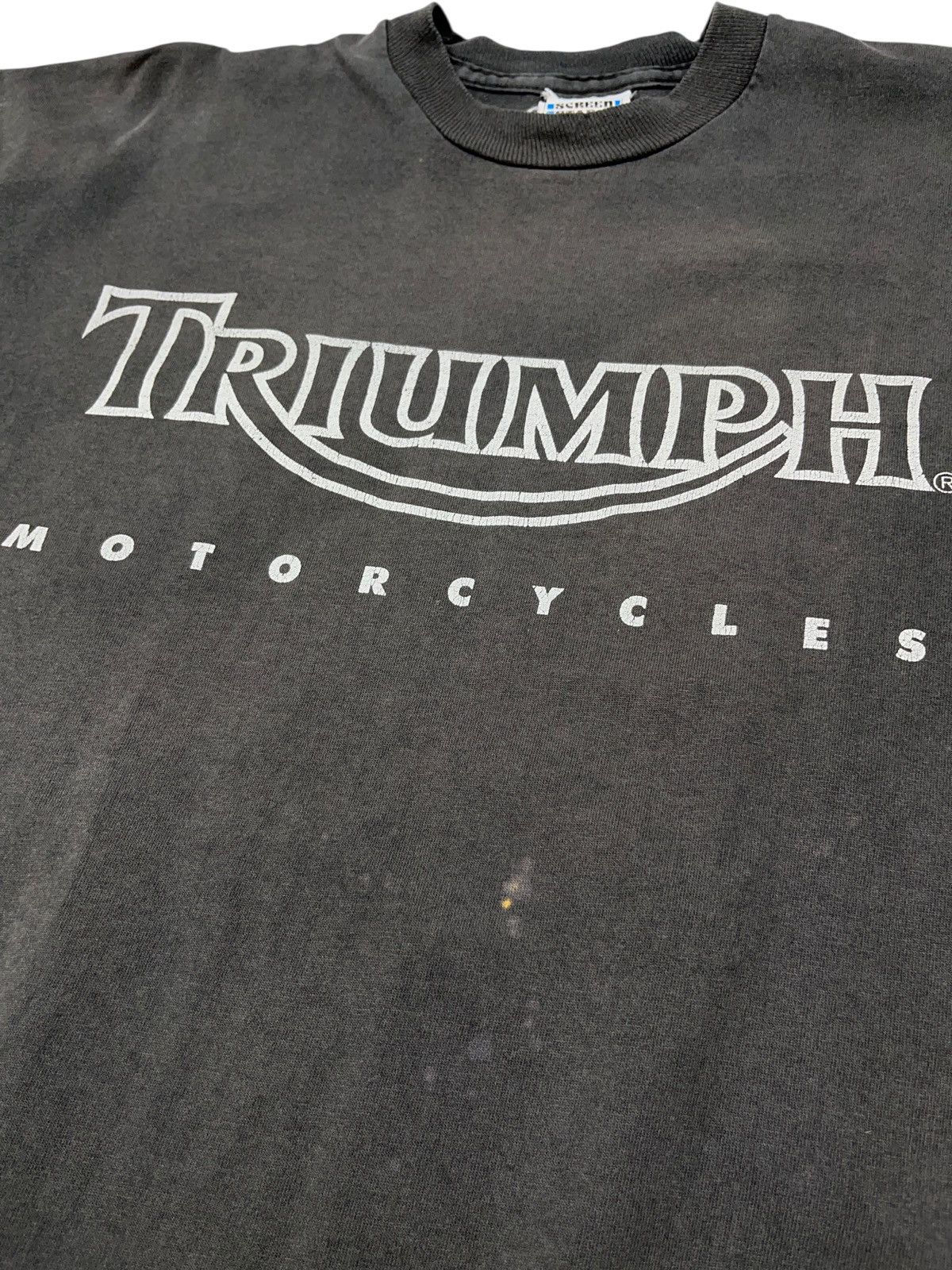 West Coast Choppers Vintage 90s Triumph Motorcycles Sun Faded T-shirt Harley Size US XL / EU 56 / 4 - 5 Thumbnail