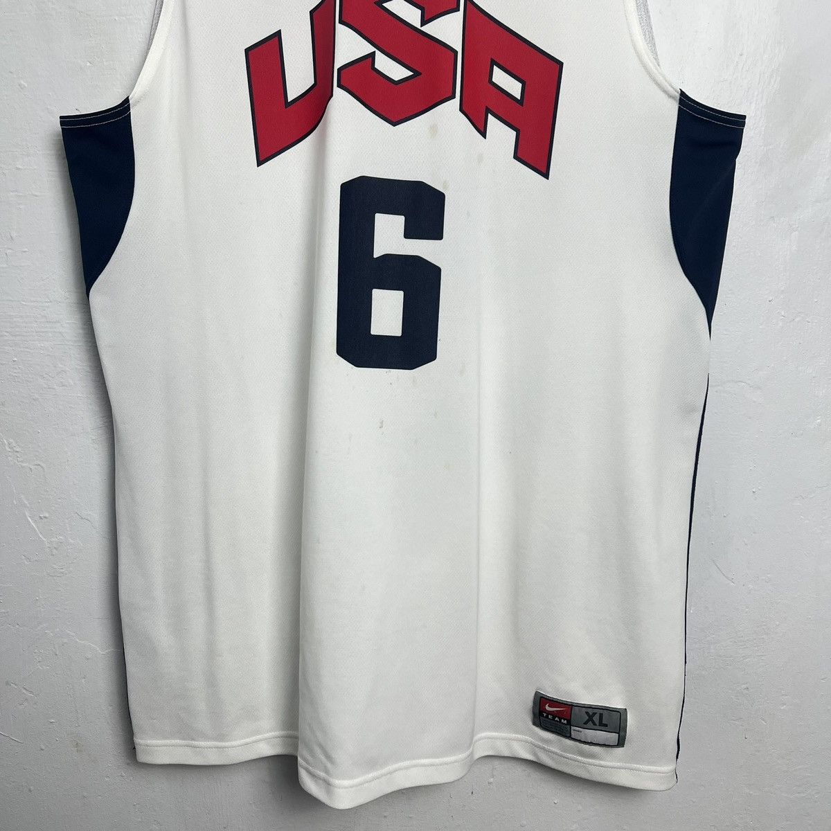 Nike Nike 2012 Lebron James #6 USA Team Olympics Jersey Size US XL / EU 56 / 4 - 3 Thumbnail