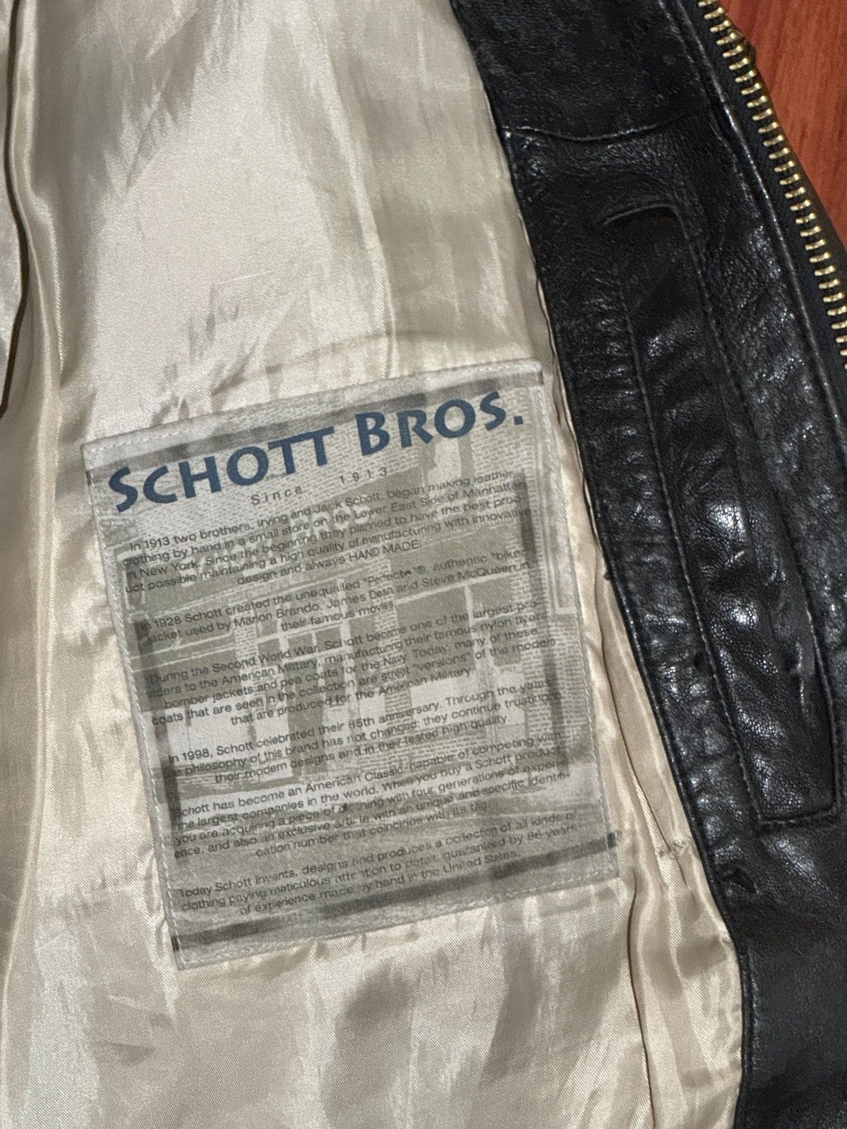 Schott Vintage Schott Wings of Gold G-1 Flight Jacket Brown Size L Size US L / EU 52-54 / 3 - 6 Thumbnail