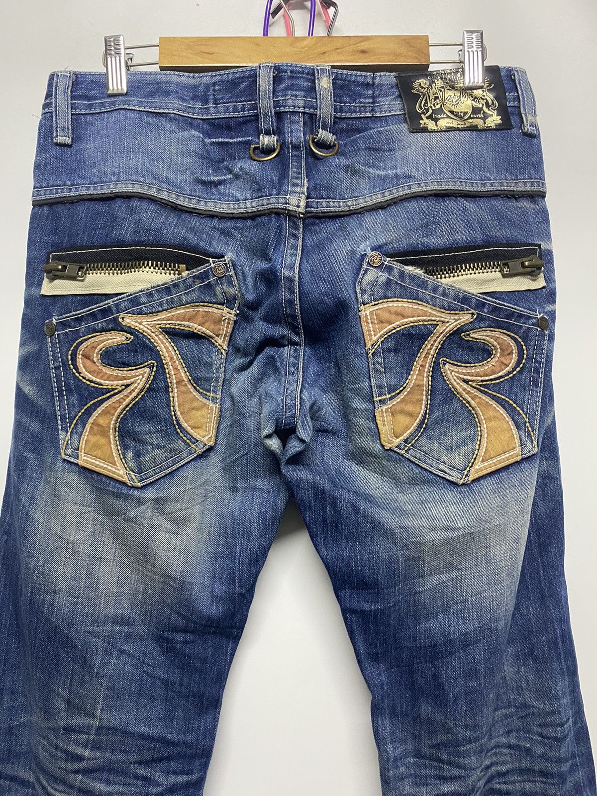 Japanese Brand JUKEBOX Japanese Brand Distressed Denim Jeans Fashion Street Size US 34 / EU 50 - 5 Thumbnail