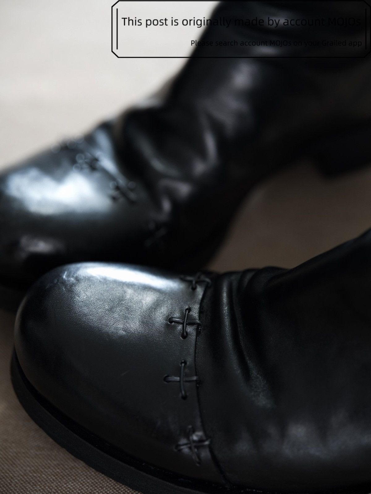 Ma+ Sz 43 M.A+ S1ND2Z-RP+-CU1.5 HORSE LEATHER Boots mojos1921 Size US 10 / EU 43 - 3 Thumbnail