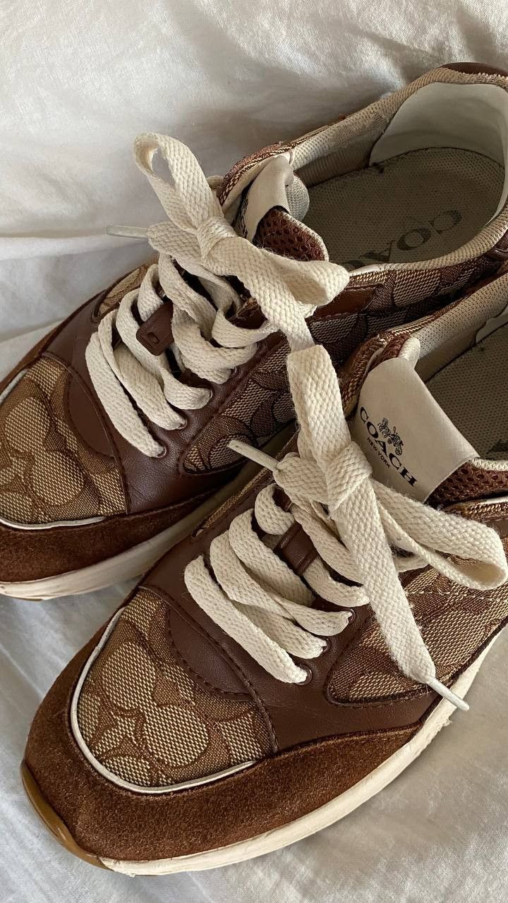 Coach Coach monogram sneakers Size US 7 / IT 37 - 4 Thumbnail