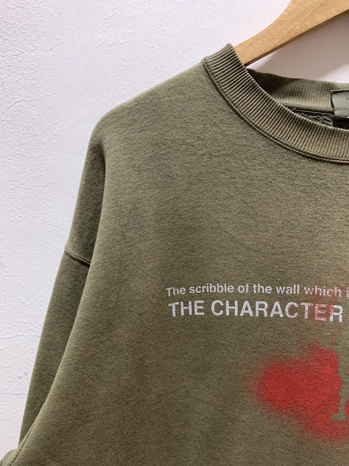 Japanese Brand Vintage Grunge Painted to in the Blood Archival Sweatshirt Size US XL / EU 56 / 4 - 11 Thumbnail