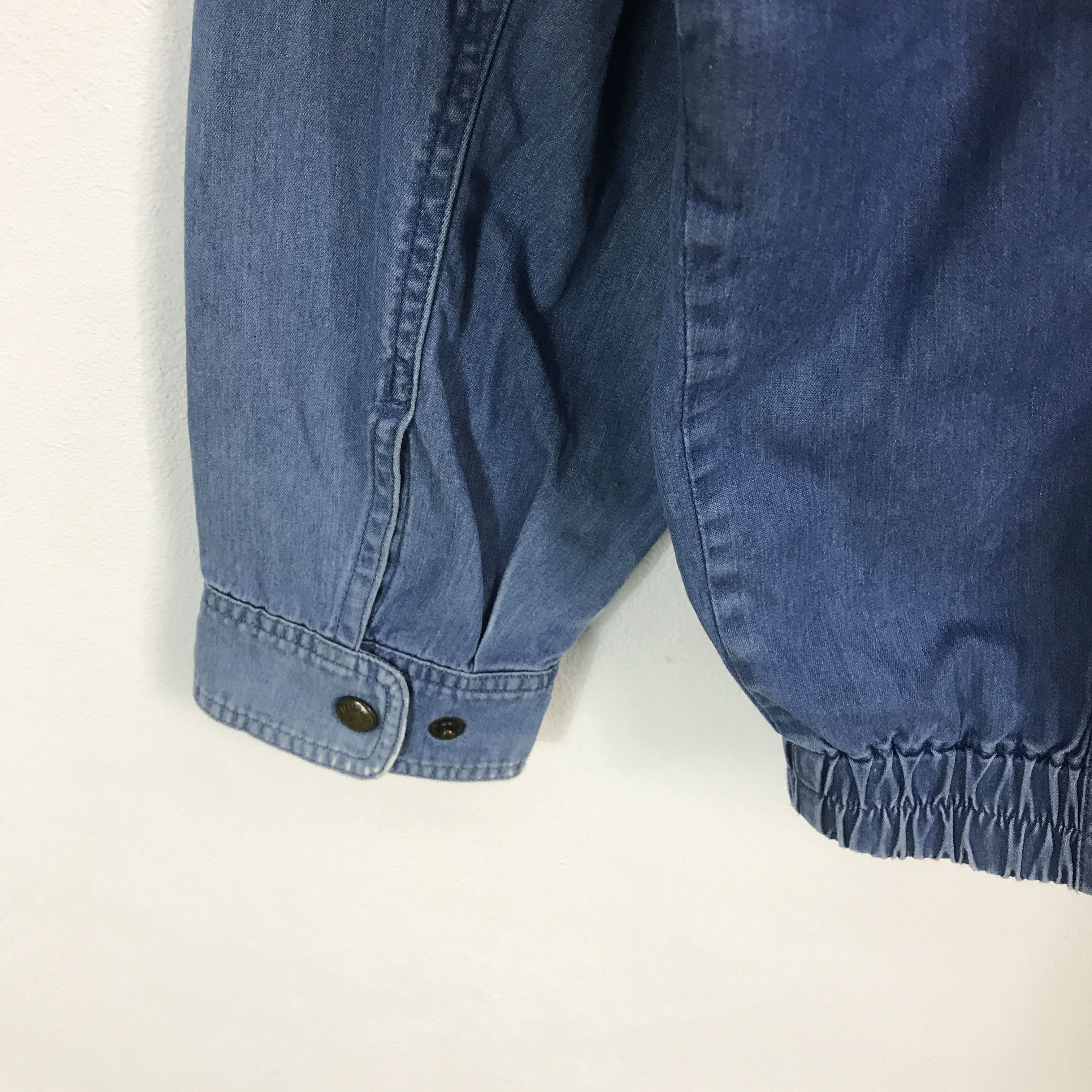 Burberry × Vintage burberrys Japan design Blue jacket distressed collar Size US L / EU 52-54 / 3 - 7 Thumbnail