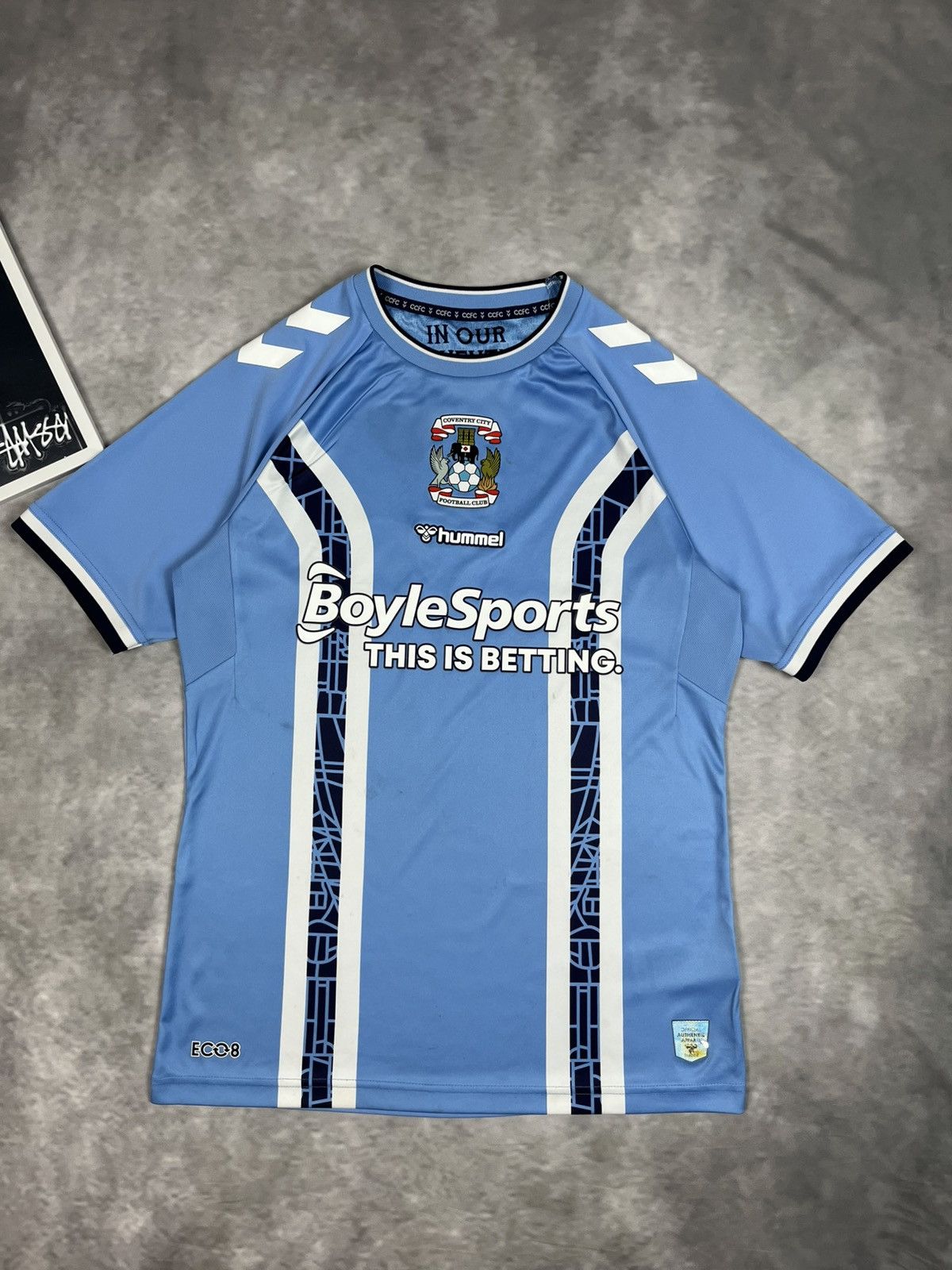 Hummel Hummel Coventry City 2021/22 Home Shirt S/M Size Jersey Size US S / EU 44-46 / 1 - 3 Thumbnail