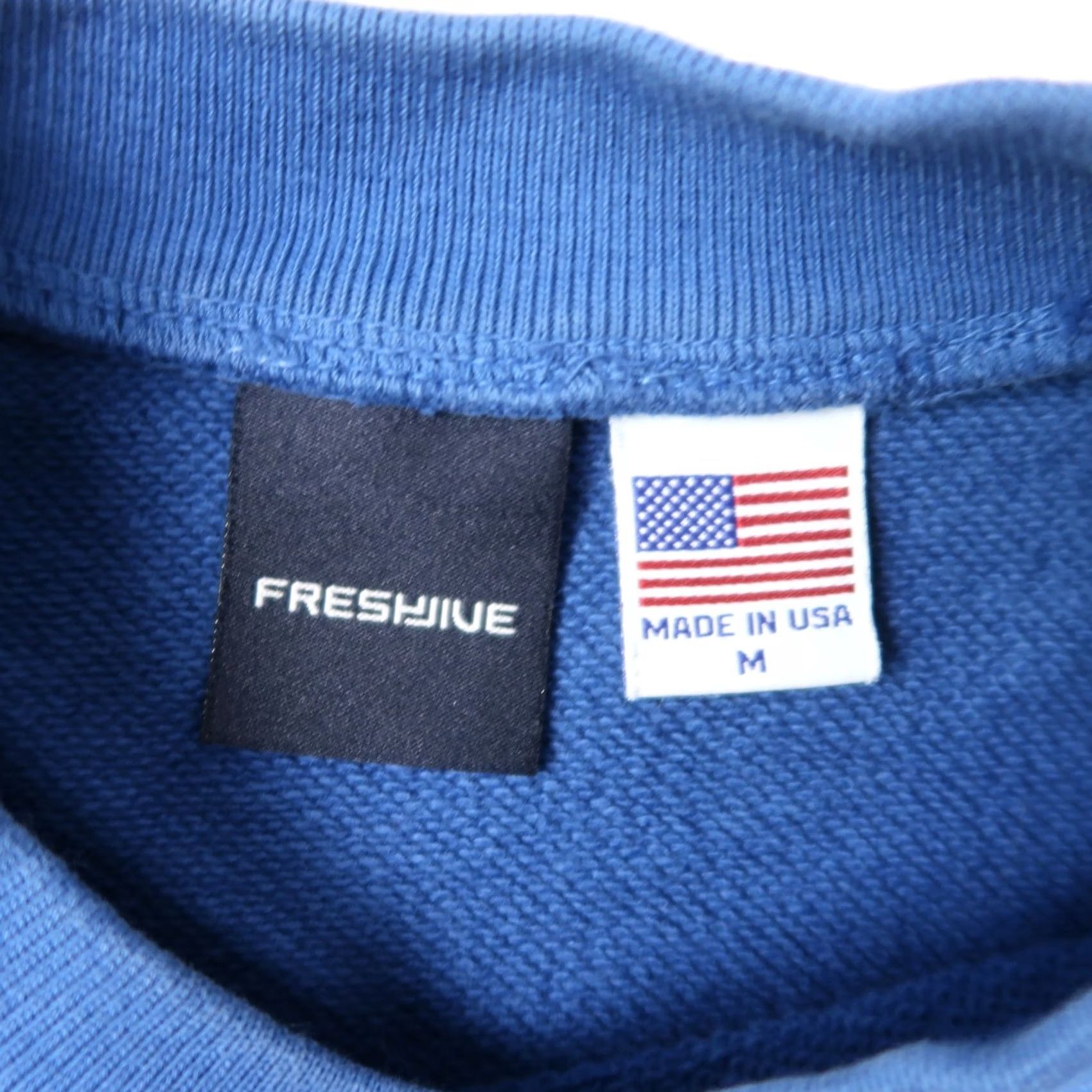 Freshjive Freshjive Sweatshirt Blue Sz M Logo Crewneck Pullover Vintage Mens 80s 90s Streetwear Graphic Print Size US M / EU 48-50 / 2 - 5 Thumbnail
