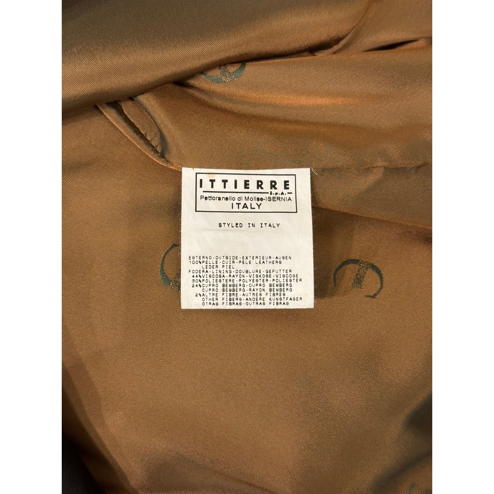 2000s Roberto Cavalli leather coat