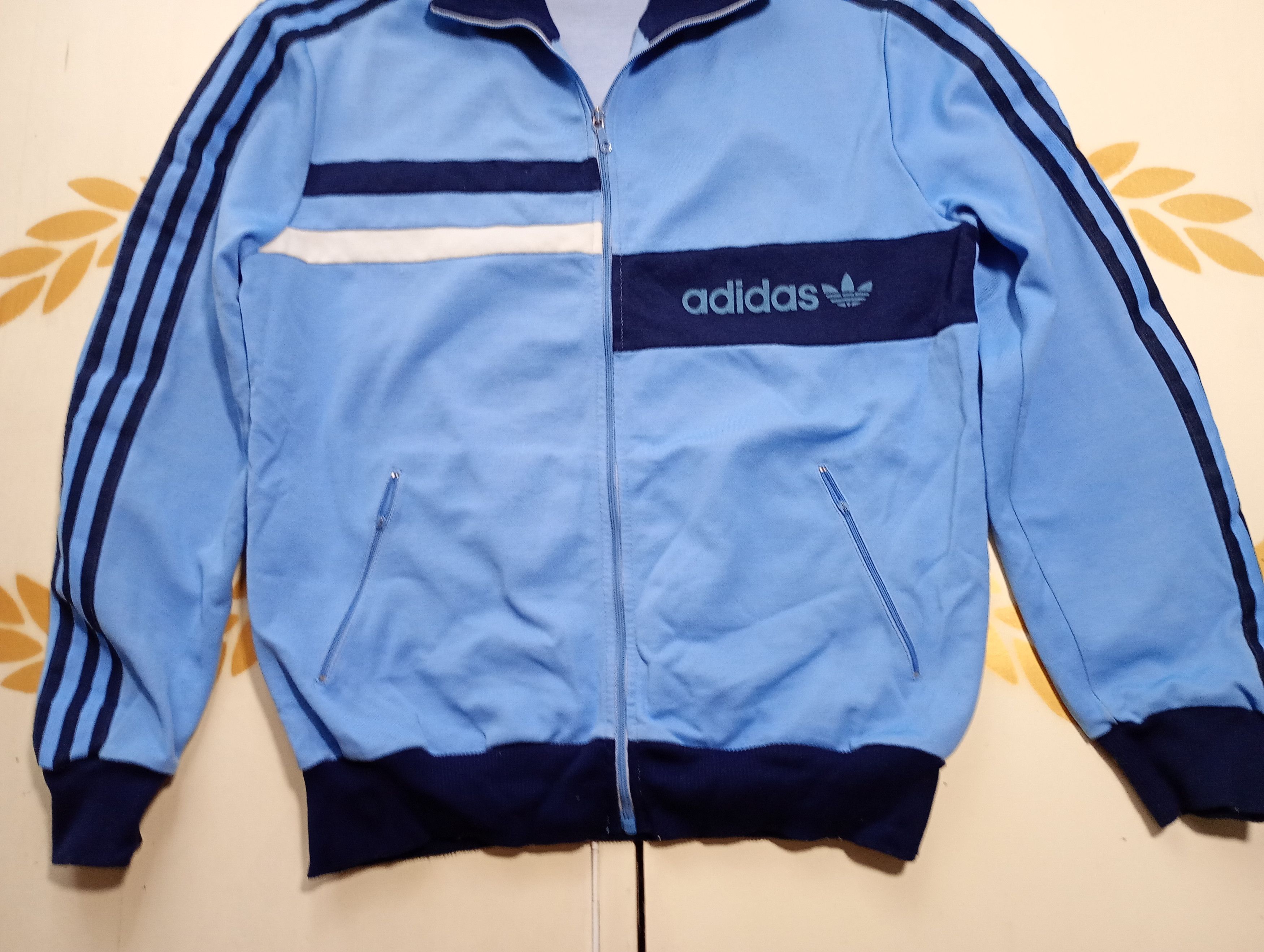 Adidas Adidas Track Top Jacket 80's made in Yugoslavia Size US M / EU 48-50 / 2 - 3 Thumbnail