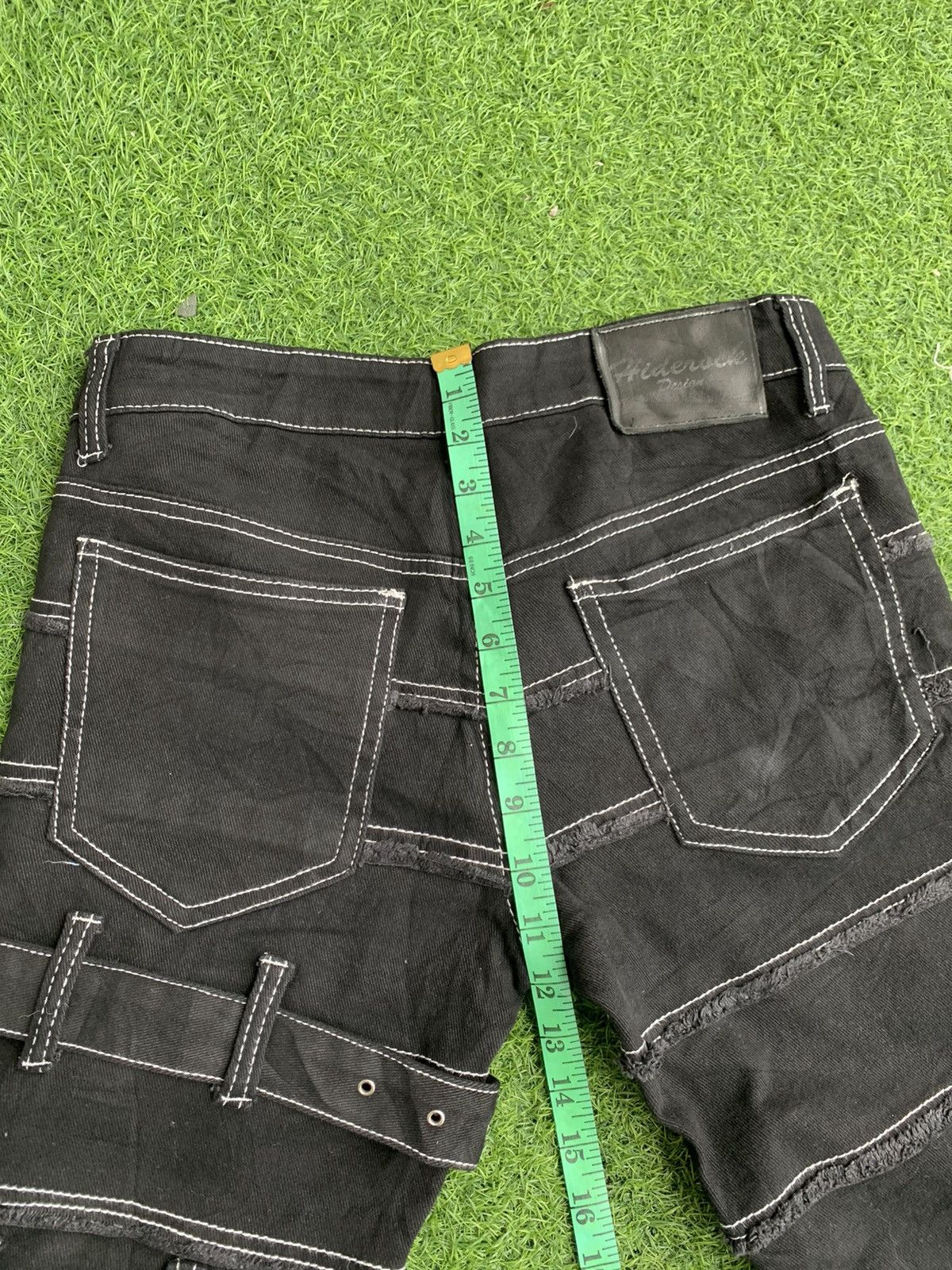 If Six Was Nine ⚡️🔥Japanese Brand Hide ROCK Hagi Design Size US 31 - 22 Thumbnail