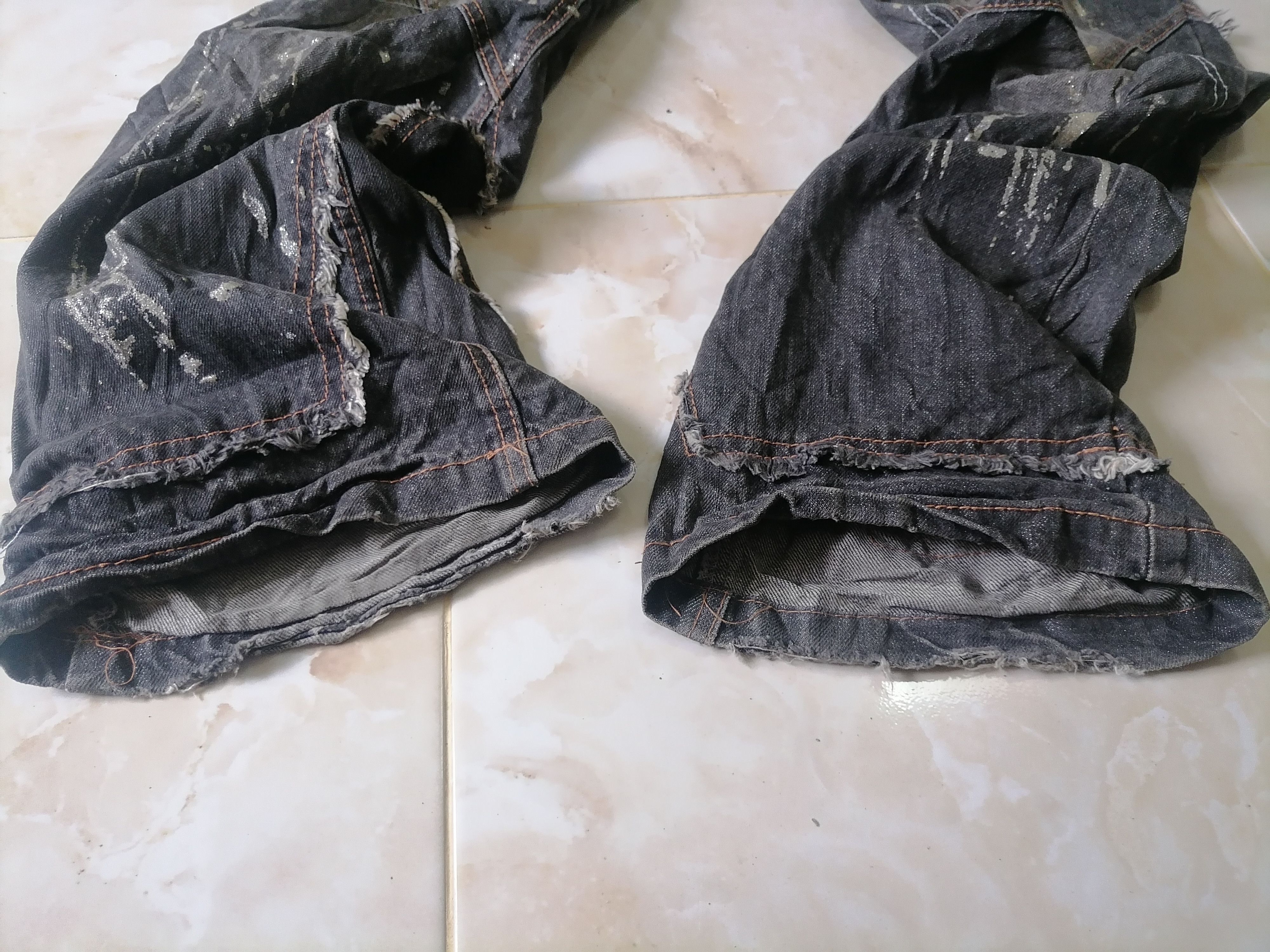 LOWBOX Lowbox Original Design Punk Style Jeans Size US 33 - 8 Thumbnail
