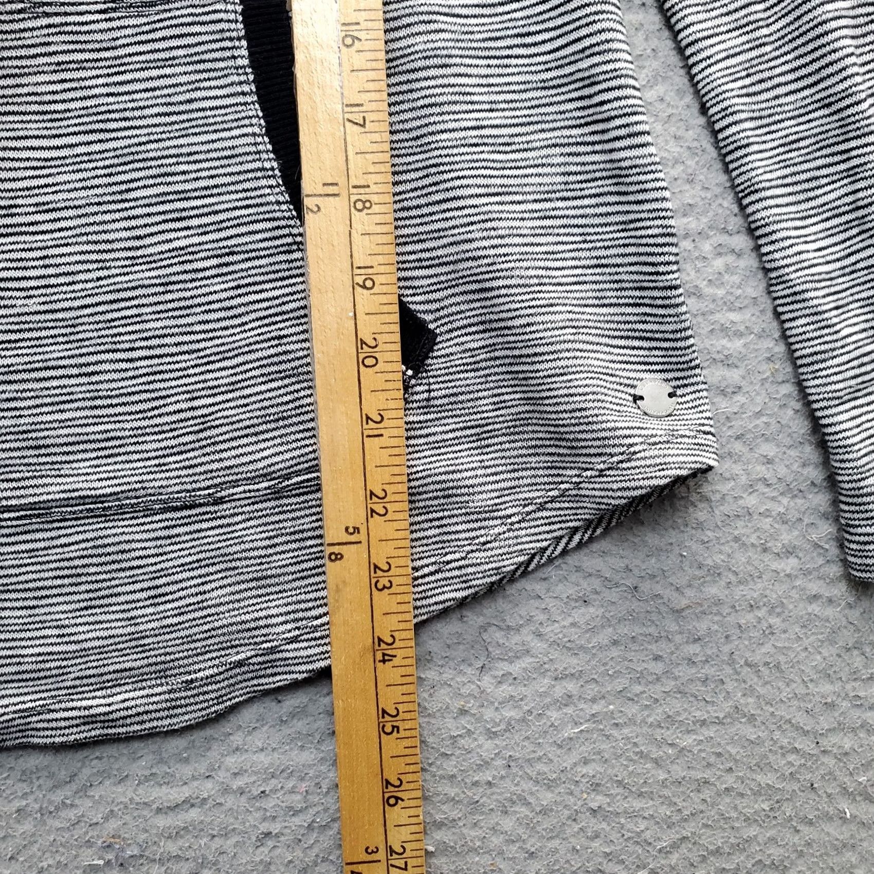 Calvin Klein Calvin Klein Performance Hoodie Womens XS Multicolor Striped Pullover Roll Tab Sleeve | Hooded Breathable Activewear Winter Fall XS Womens Size XS / US 0-2 / IT 36-38 - 5 Thumbnail