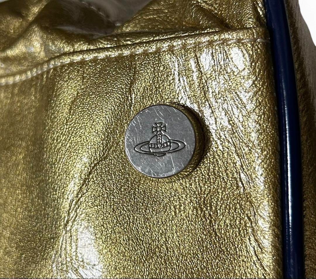 Vivienne Westwood Vivienne Westwood - Gold Shoulder Bag Handbag Orb Vintage Size ONE SIZE - 6 Thumbnail