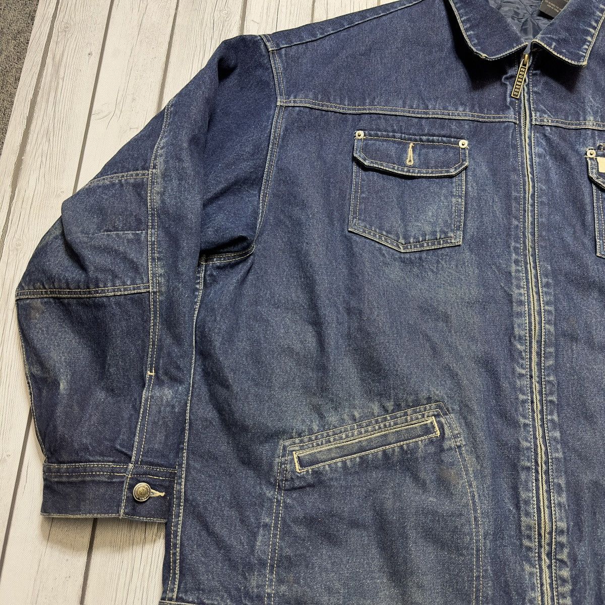 Rocawear × Vintage Vintage Rocawear denim jacket Size US XXL / EU 58 / 5 - 3 Thumbnail