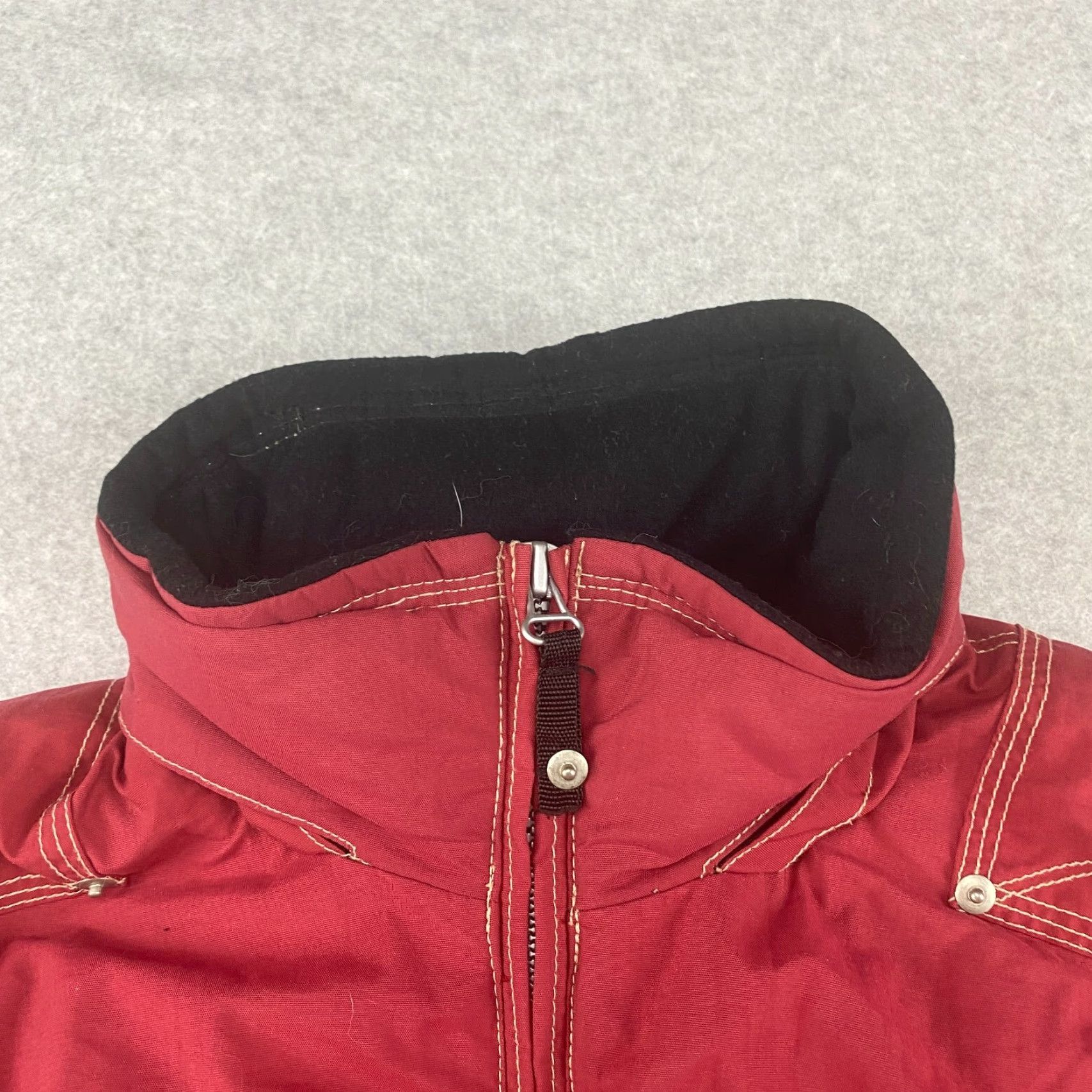 Obermeyer Obermeyer Ski Snow Jacket Womens Juniors 12 Red Solstice Full Zip Hood Insulated Jacket Size XL / US 12-14 / IT 48-50 - 7 Thumbnail