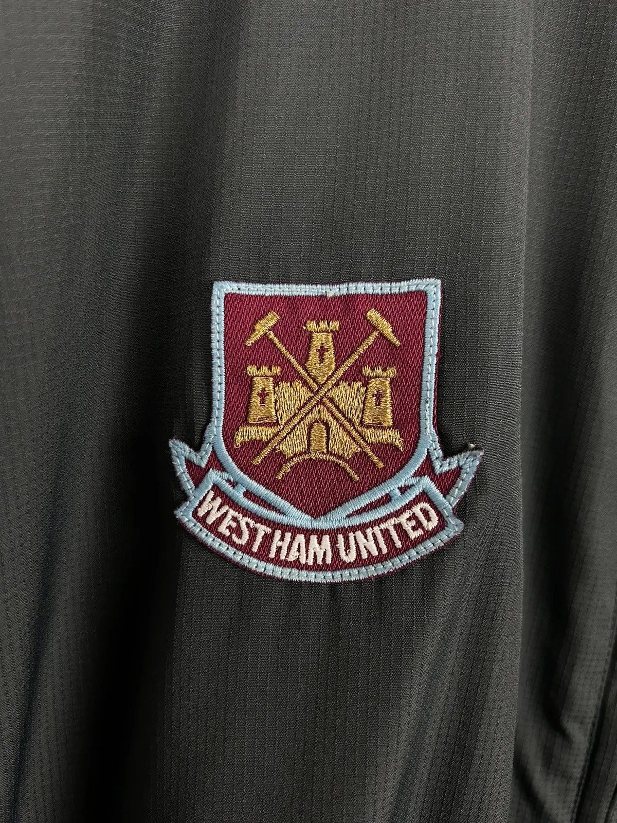 Fila 00s Vintage Fila West Ham United Windbreaker Training Jacket Size US L / EU 52-54 / 3 - 3 Thumbnail