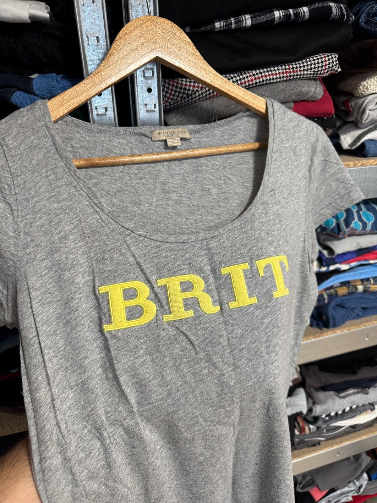 Burberry Burberry Brit Short Sleeves Round Neck T Shirt Top Size S Size S / US 4 / IT 40 - 4 Thumbnail