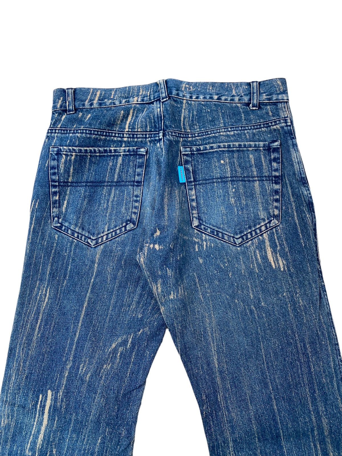 Katharine Hamnett London Vintage Hamnet Acid Wash Style Flare Pant Size US 30 / EU 46 - 4 Thumbnail