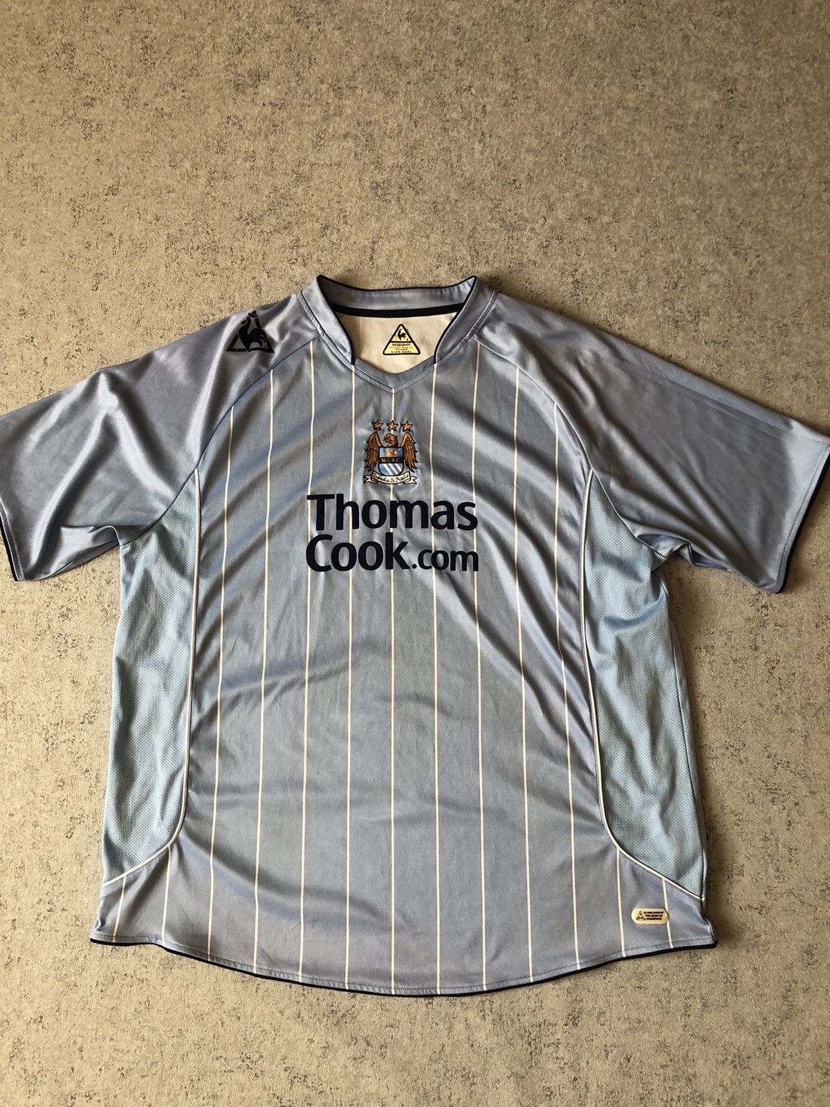 Vintage VINTAGE MANCHESTER CITY 2007/08 HOME JERSEY 3XL Size US XXL / EU 58 / 5 - 1 Thumbnail