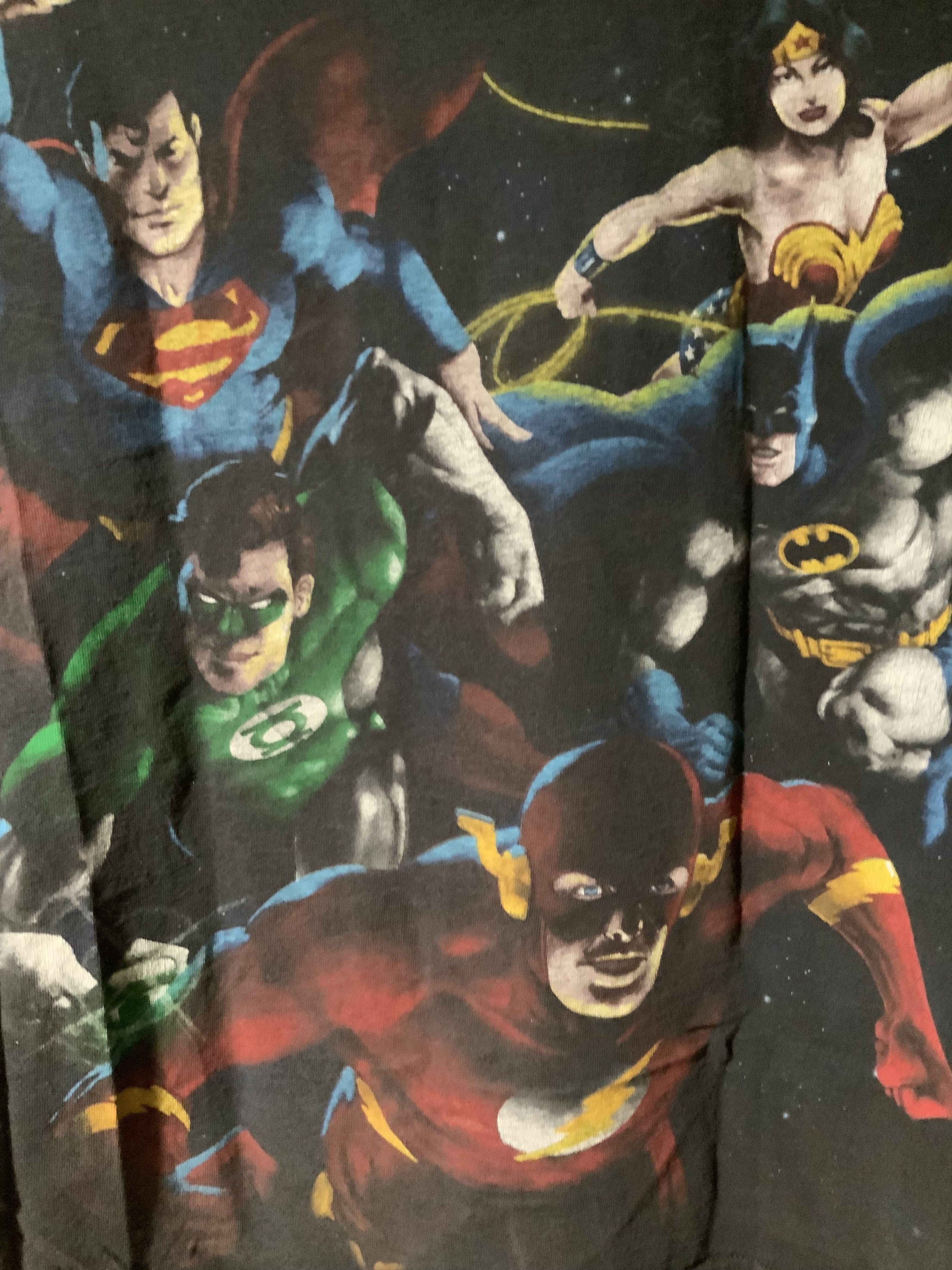 DC Comics × Vintage Vintage 2012 DC Comics Justice League Reversible T-shirt Size US M / EU 48-50 / 2 - 9 Thumbnail
