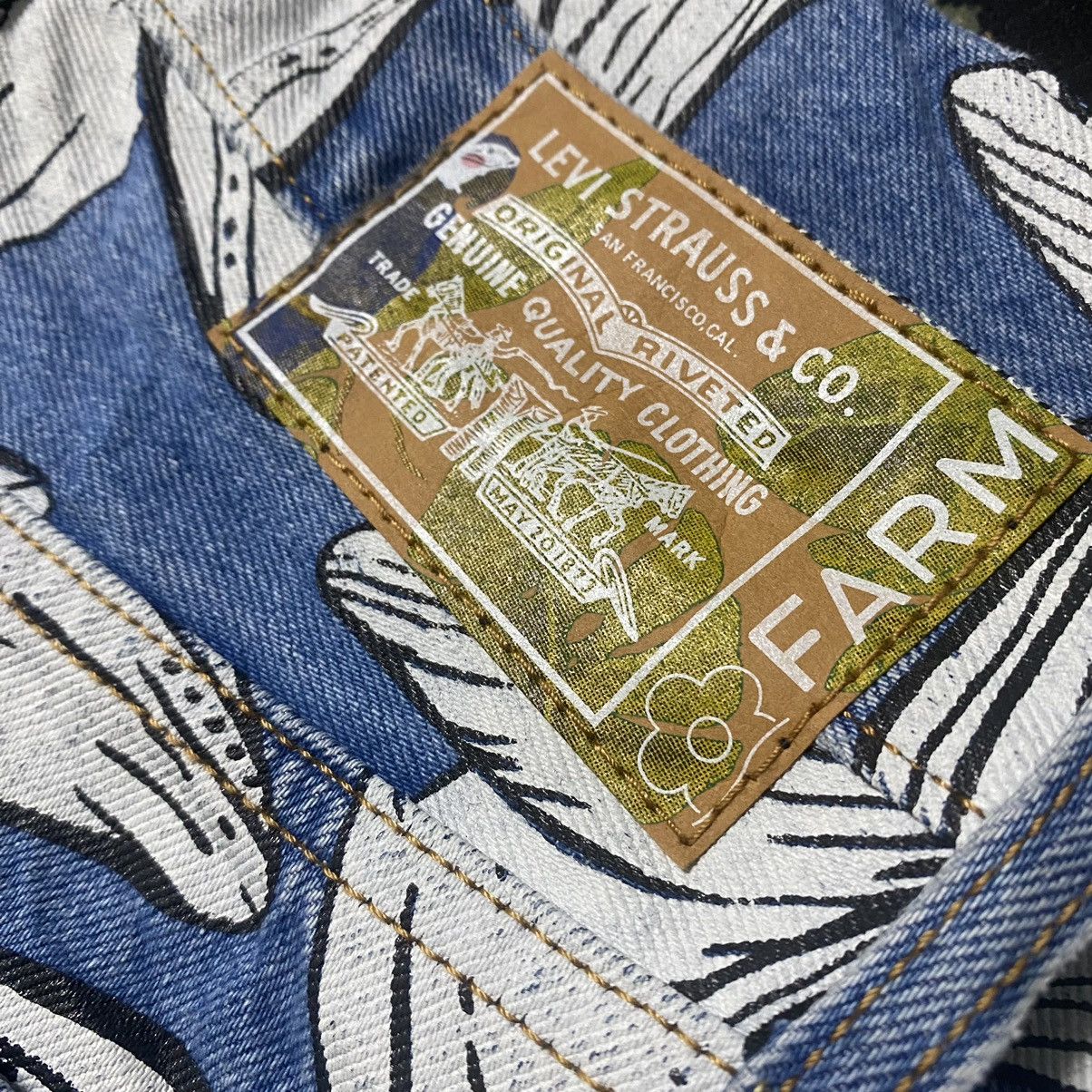 Levi's Levis Farm Ribcage Jeans Size 26" / US 2 / IT 38 - 16 Thumbnail