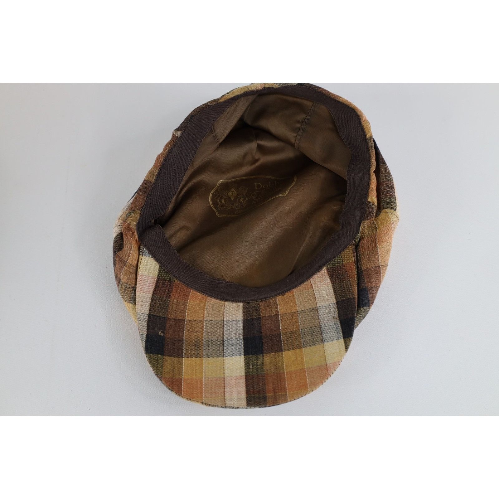 Vintage Vintage 60s 70s Dobbs Linen Blend Knit Newsboy Cabbie Hat Size ONE SIZE - 8 Thumbnail