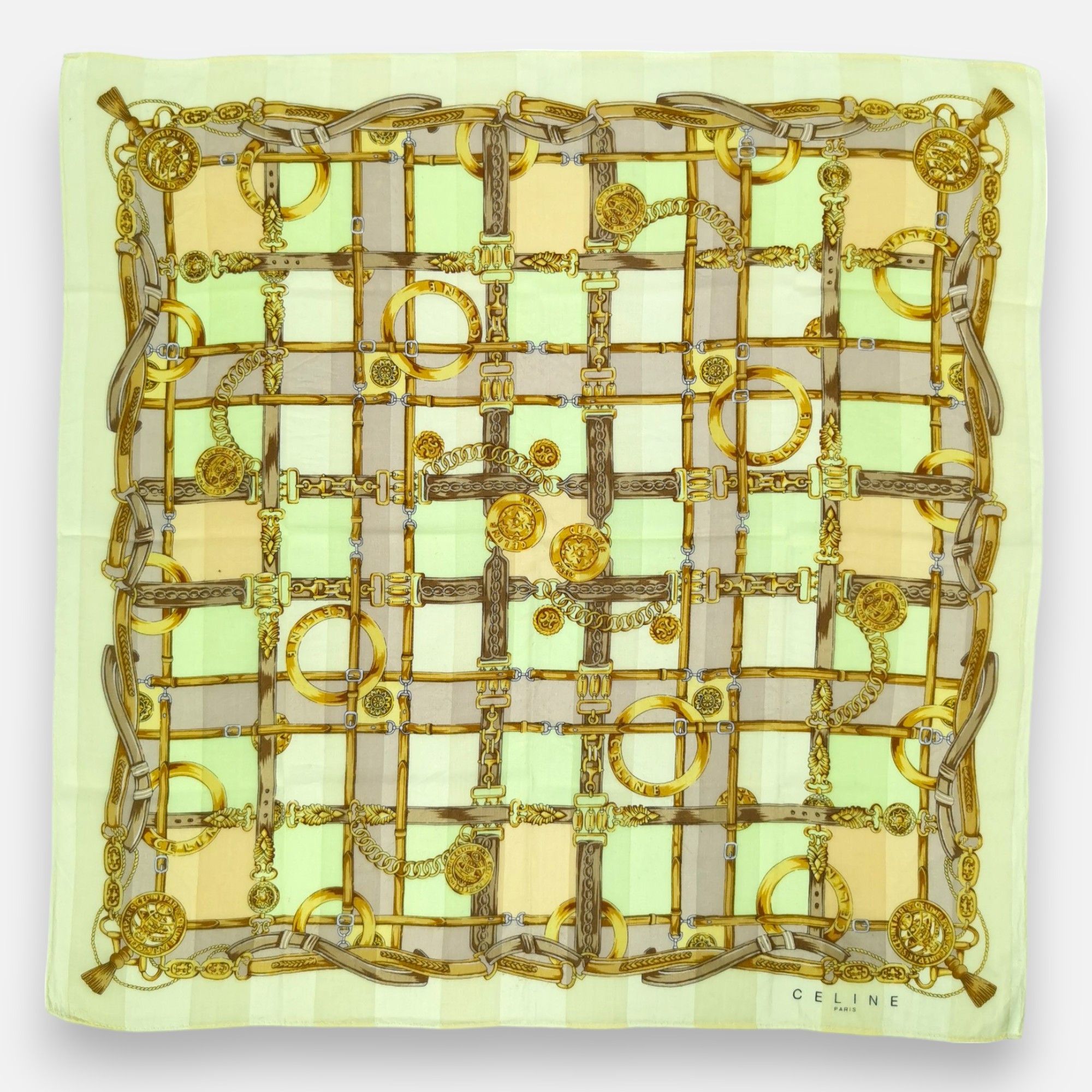 Celine × Vintage Vintage Celine Handkerchief Neckerchief Bandana Size ONE SIZE - 2 Thumbnail