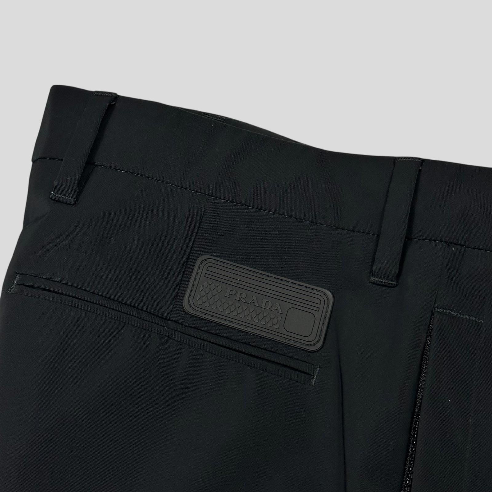 Prada Prada 2017 Race Logo Strap Gabardine Nylon Trousers - IT50 L Size US 34 / EU 50 - 5 Thumbnail
