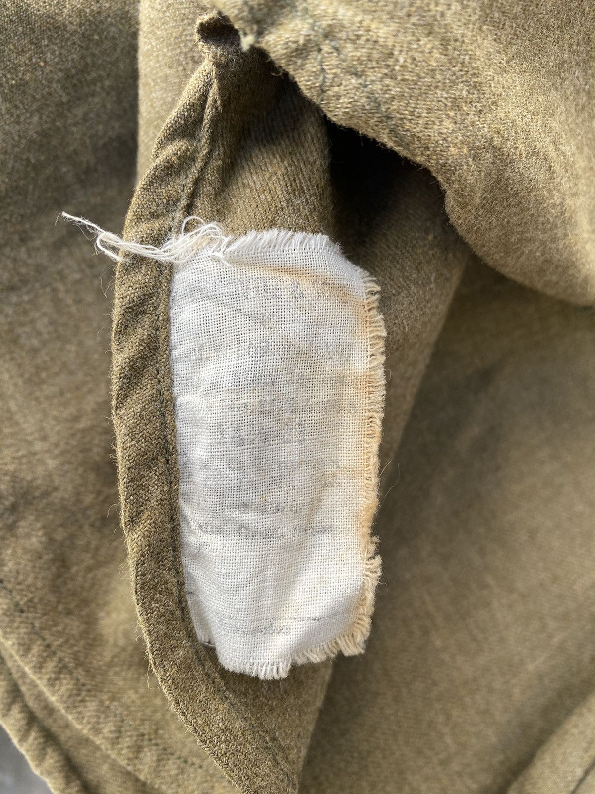 Vintage True Vintage! 1942- WW2- M-1937 US Army 2nd AD Shirt Size US S / EU 44-46 / 1 - 17 Thumbnail