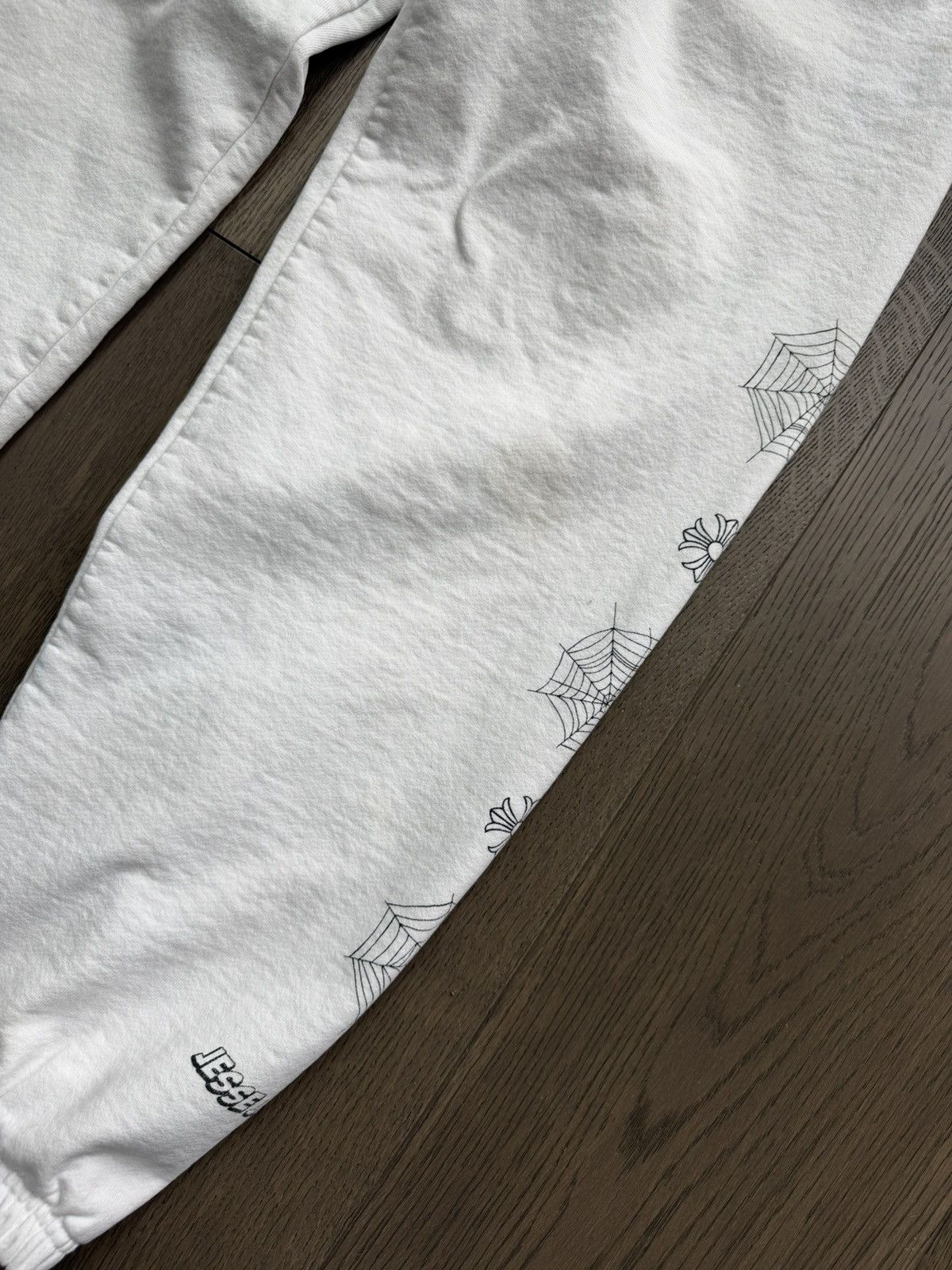 Chrome Hearts Size XL - Chrome Hearts Deadly Doll White Sweatpants Size US 36 / EU 52 - 4 Thumbnail